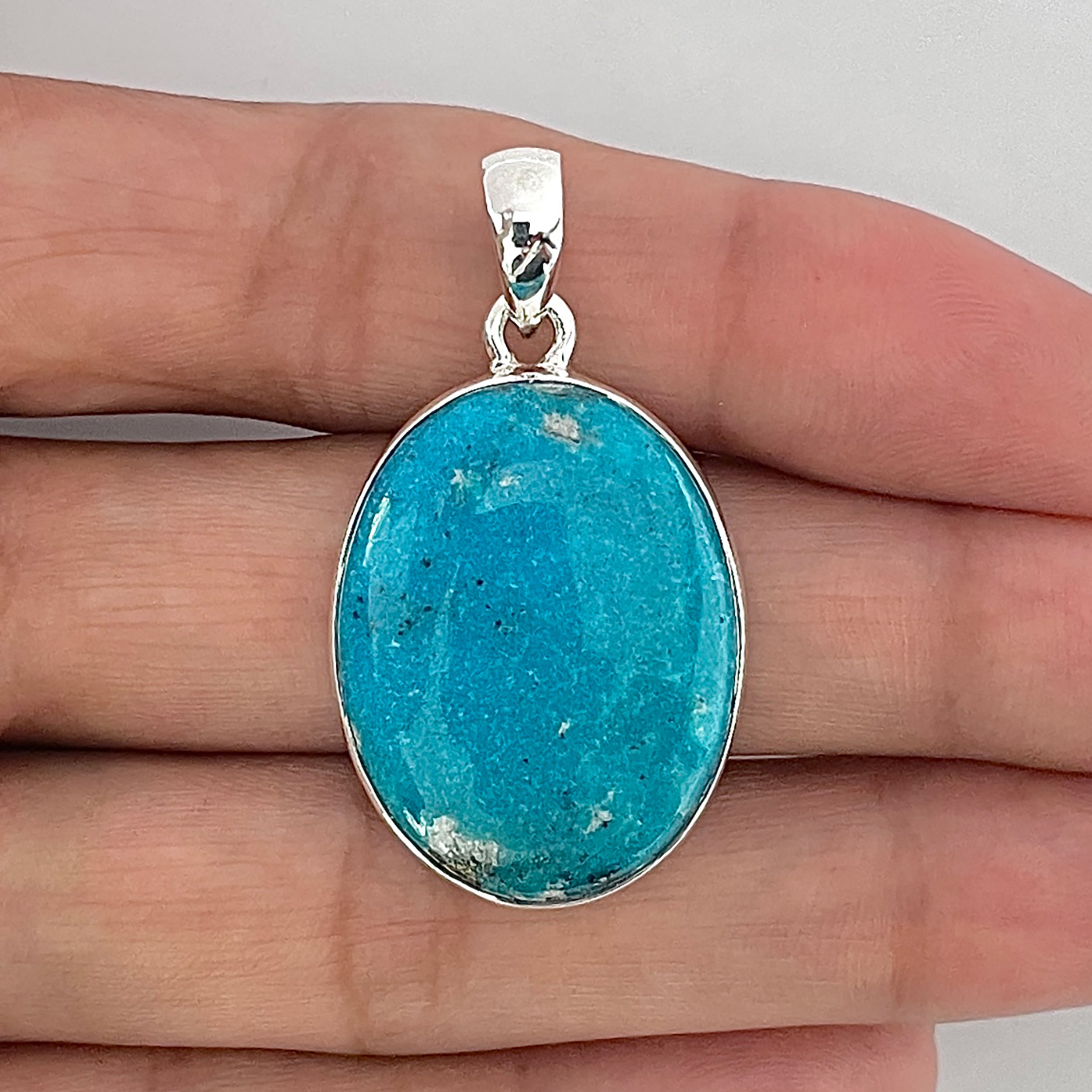 Turquoise Pendant-(TRQ-1-42)