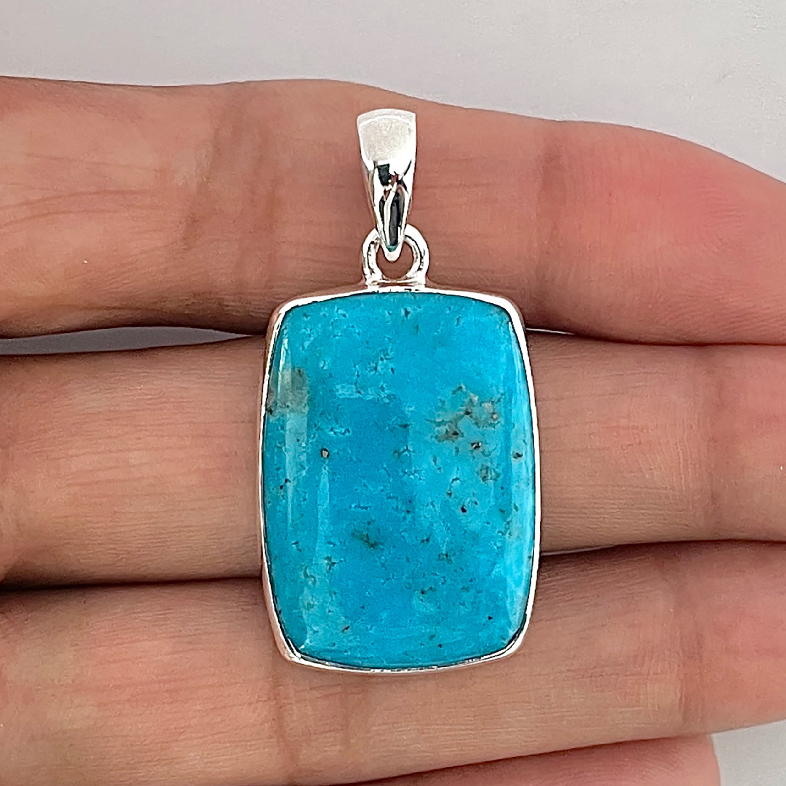 Turquoise Pendant-(TRQ-1-46)