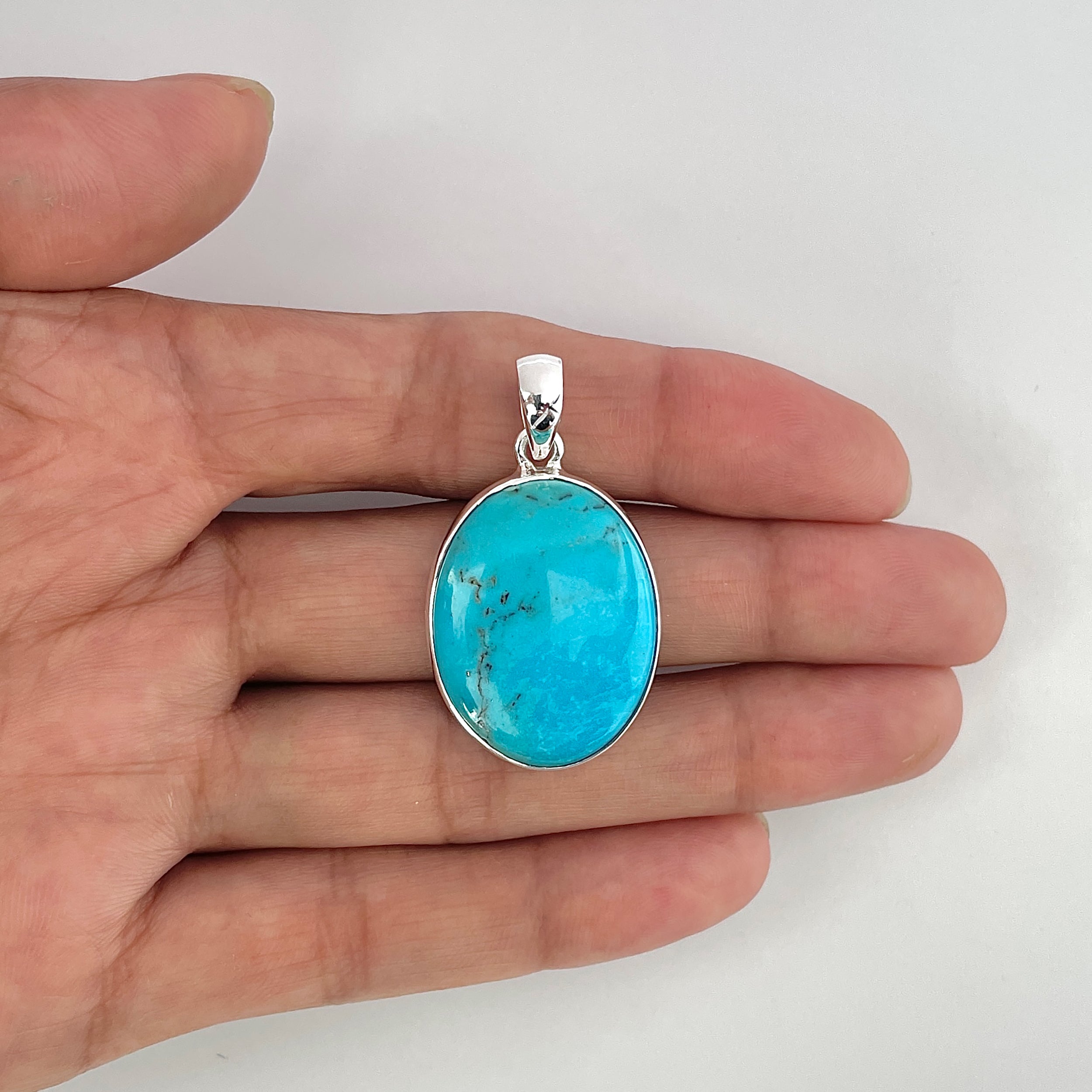 Turquoise Pendant-(TRQ-1-9)