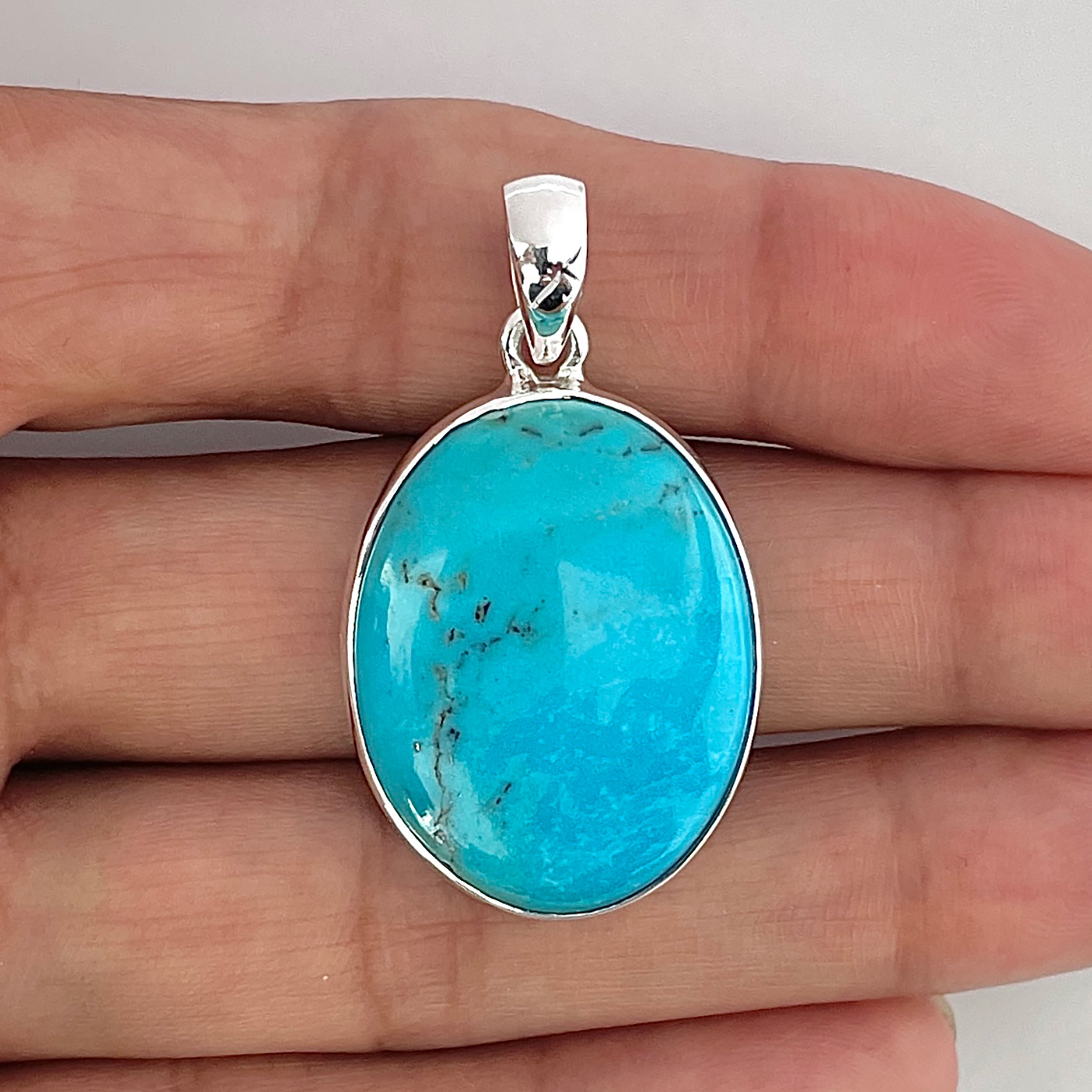 Turquoise Pendant-(TRQ-1-9)