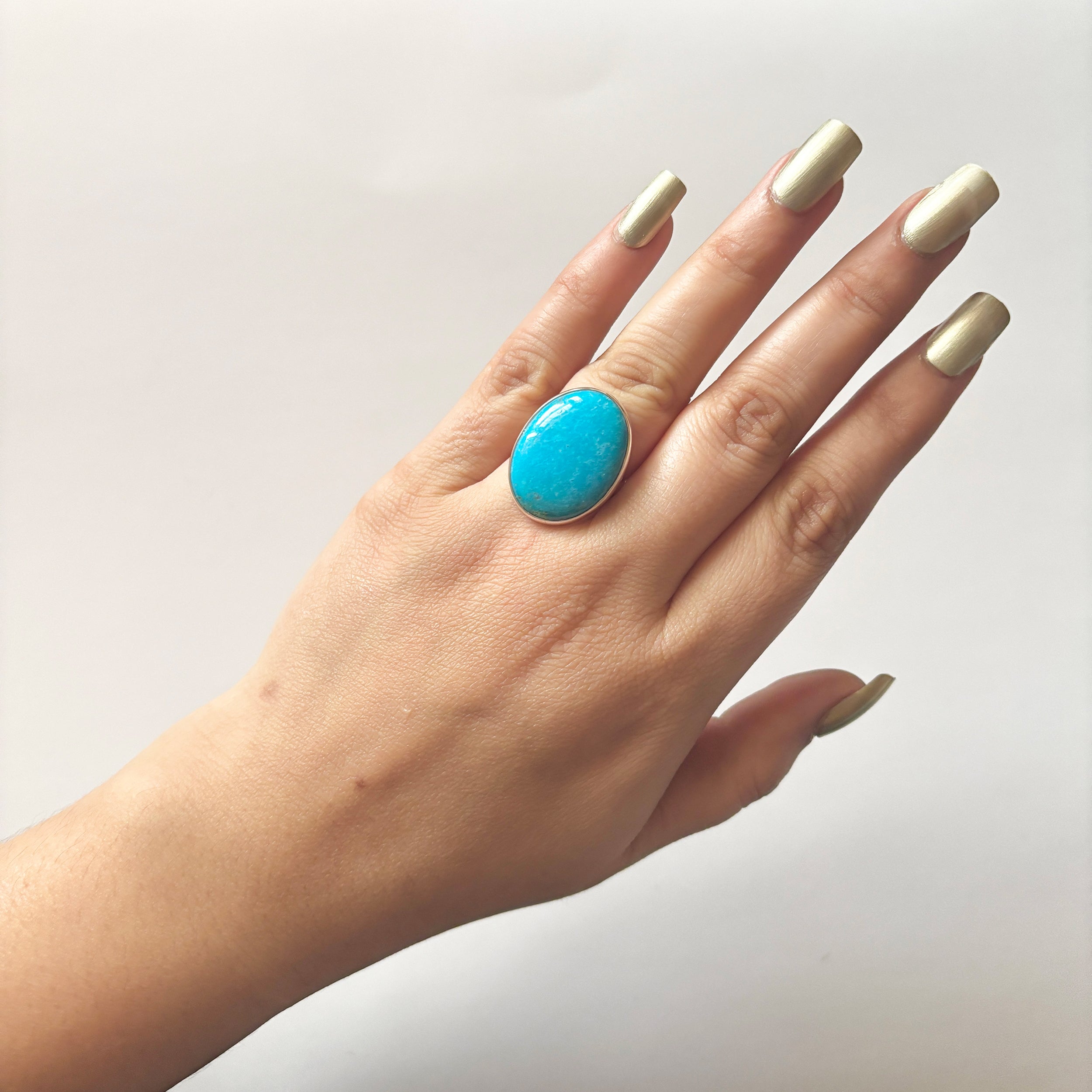 Turquoise Ring-(TRQ-2-1)