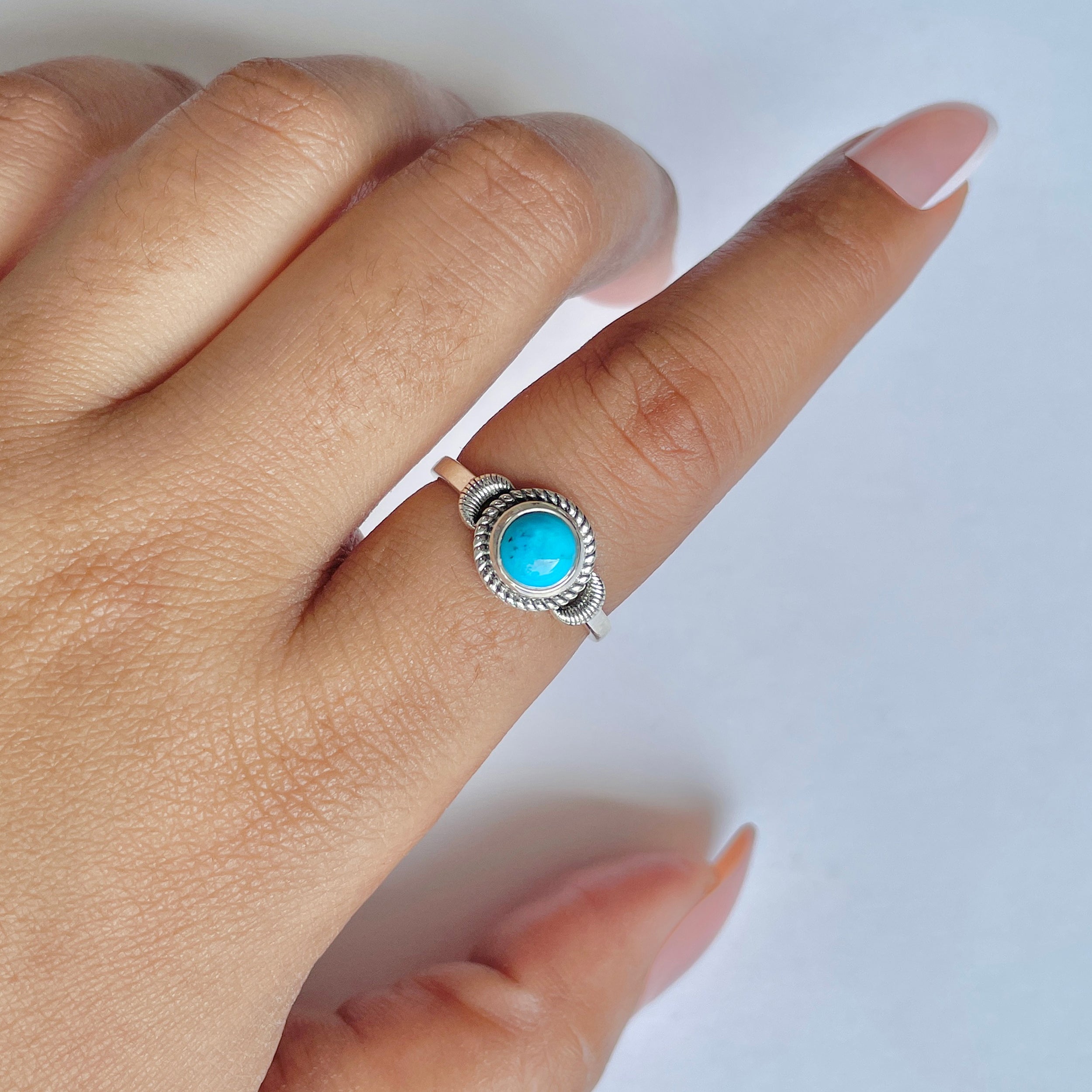 Turquoise Ring-(TRQ-RDR-1283.)
