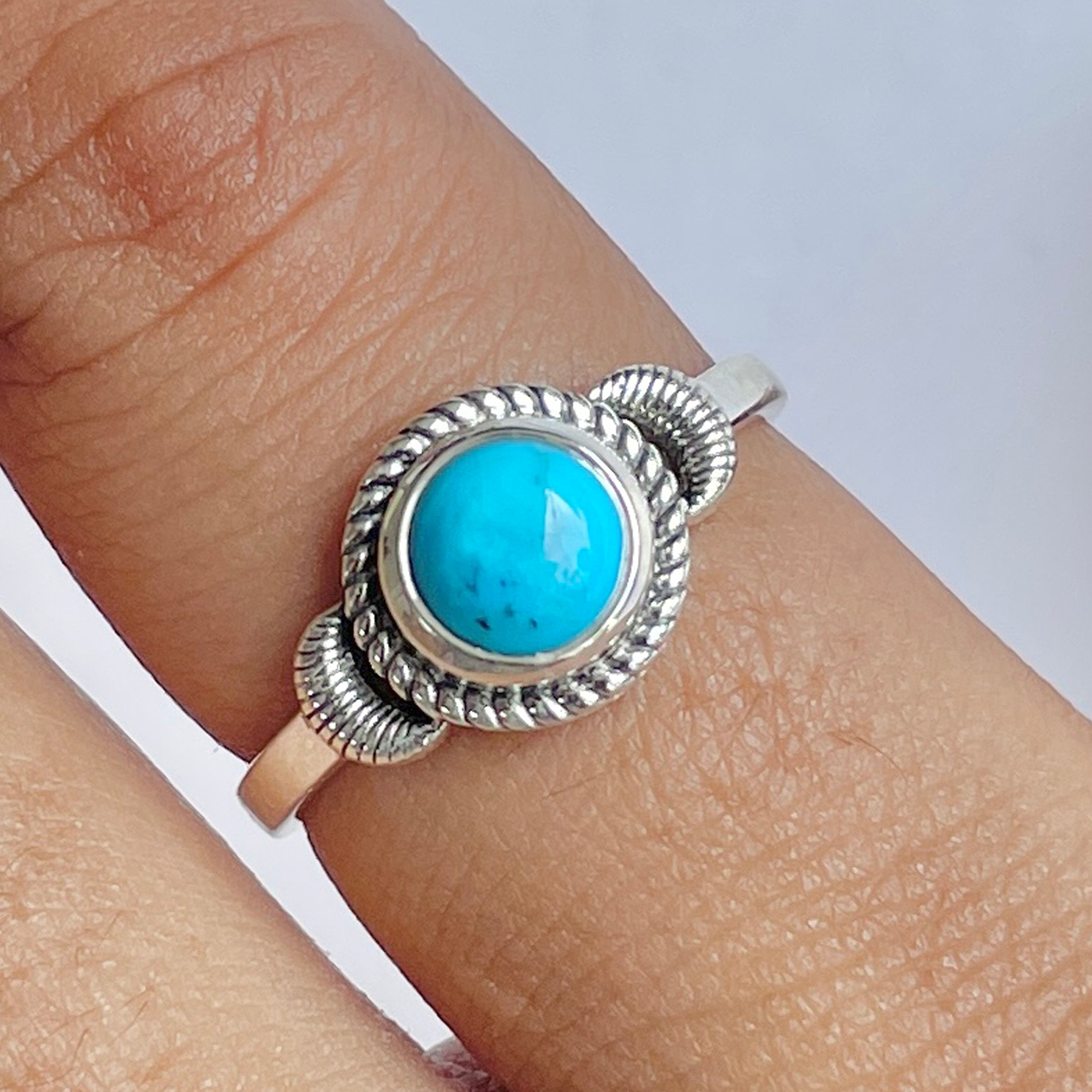 Turquoise Ring-(TRQ-RDR-1283.)