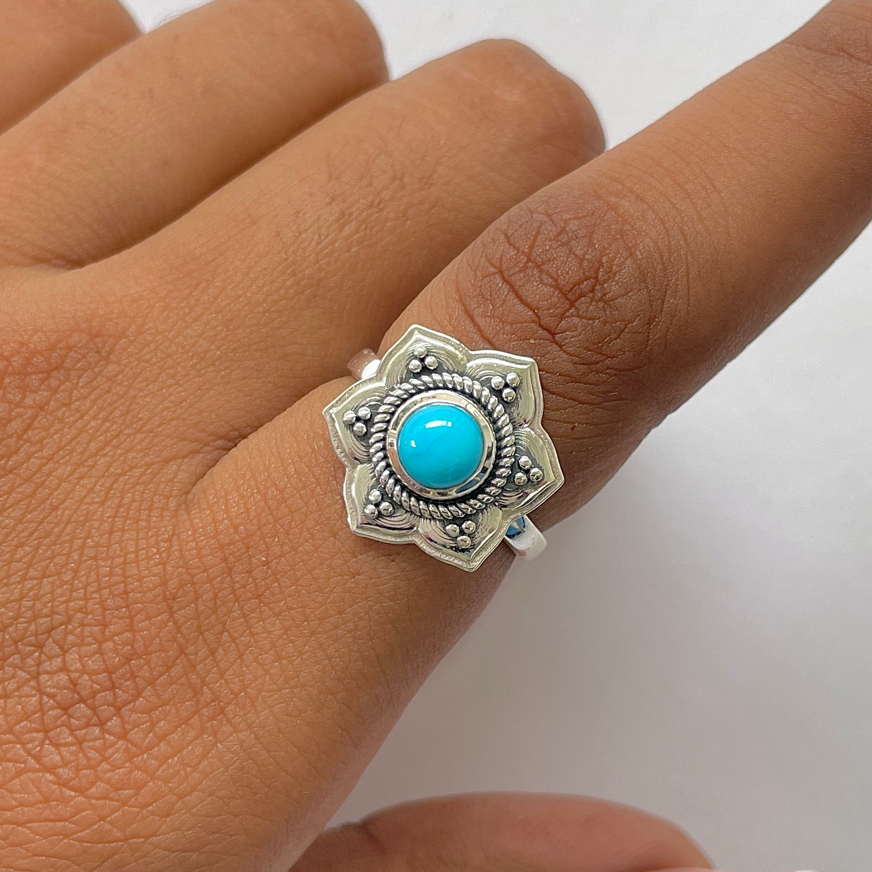 Turquoise Ring-(TRQ-RDR-1292.)