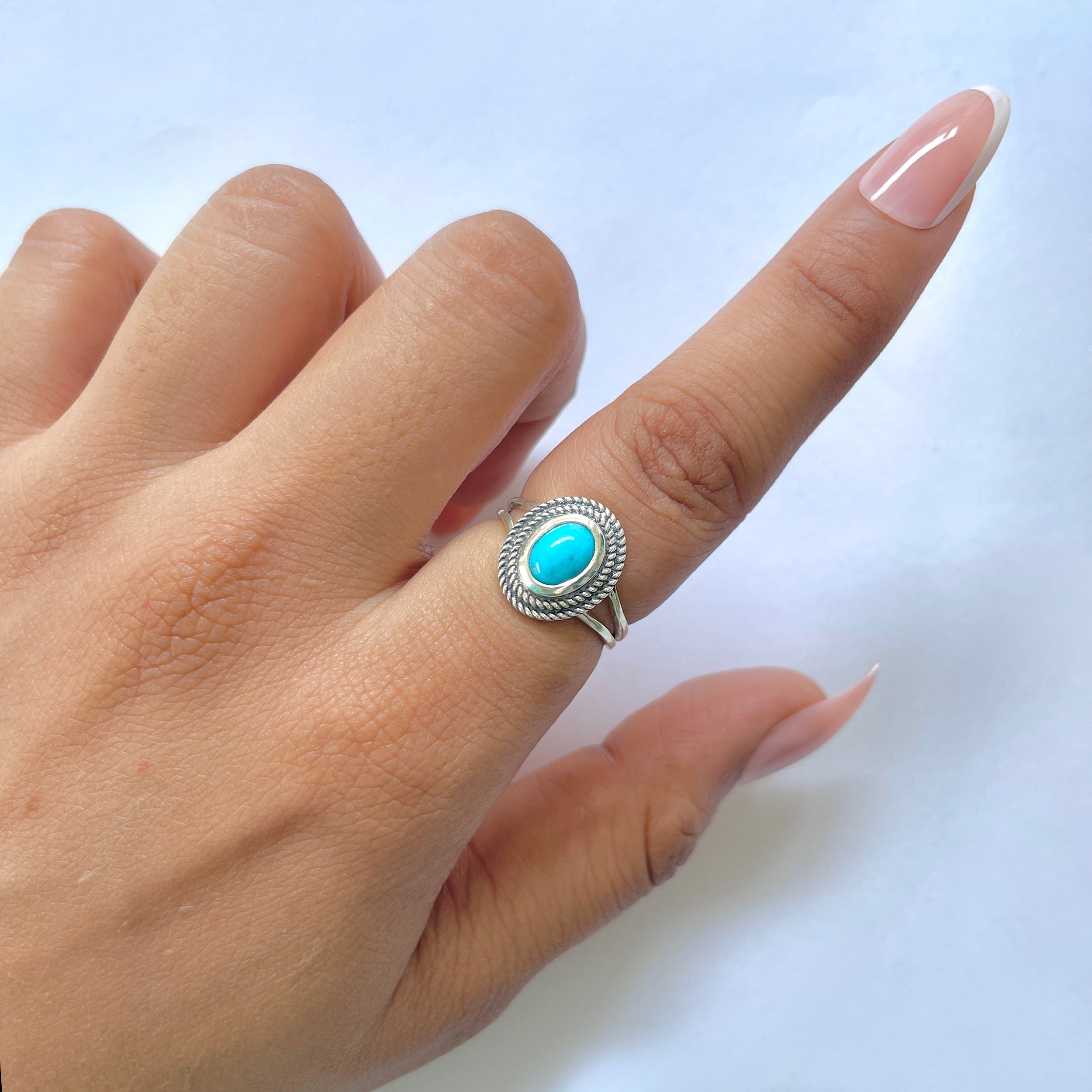 Turquoise Ring-(TRQ-RDR-1308.)
