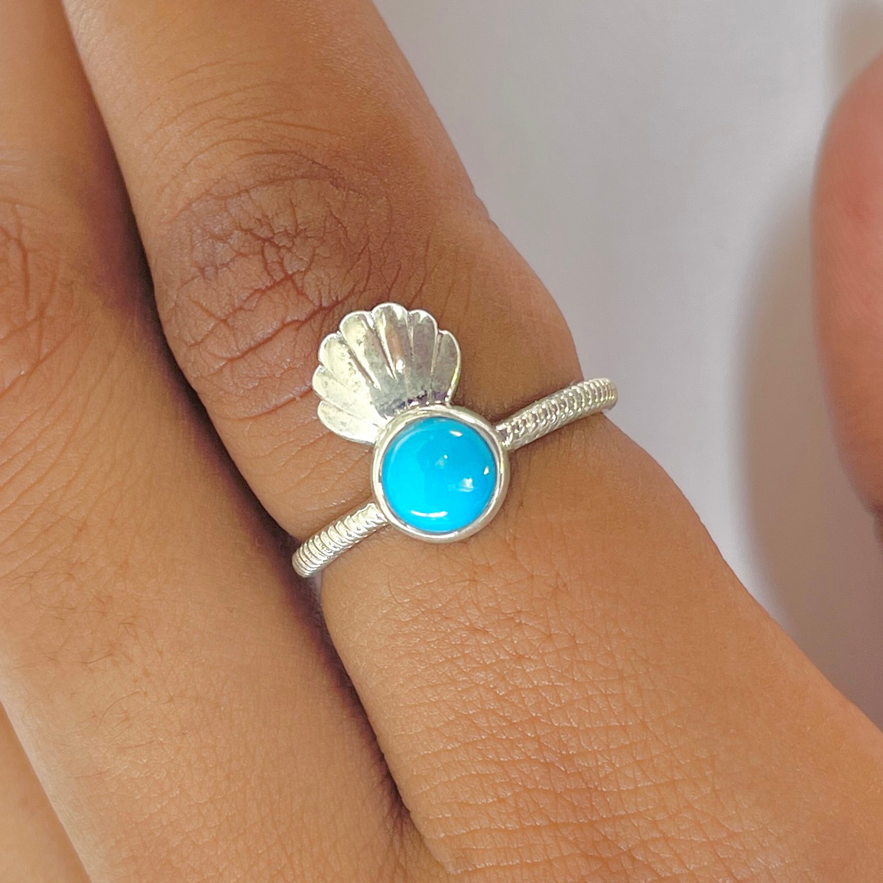 Turquoise Ring-(TRQ-RDR-1323.)
