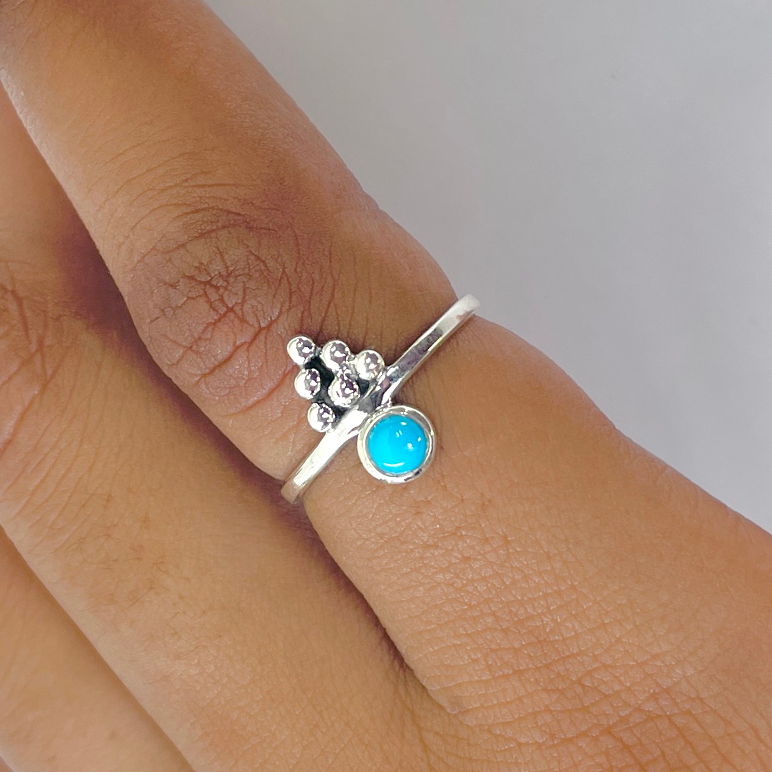 Turquoise Ring-(TRQ-RDR-1332.)