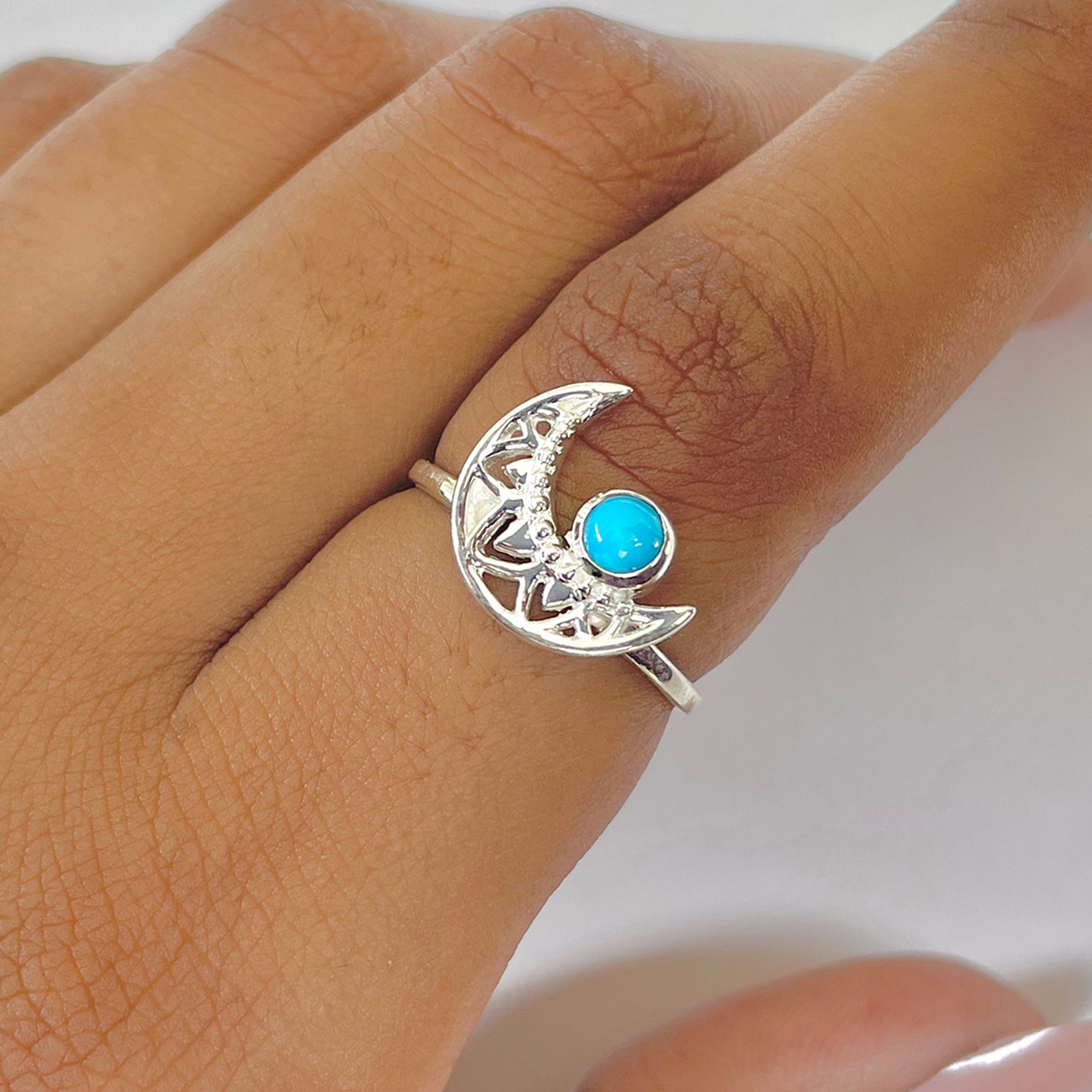 Turquoise Ring-(TRQ-RDR-1338.)