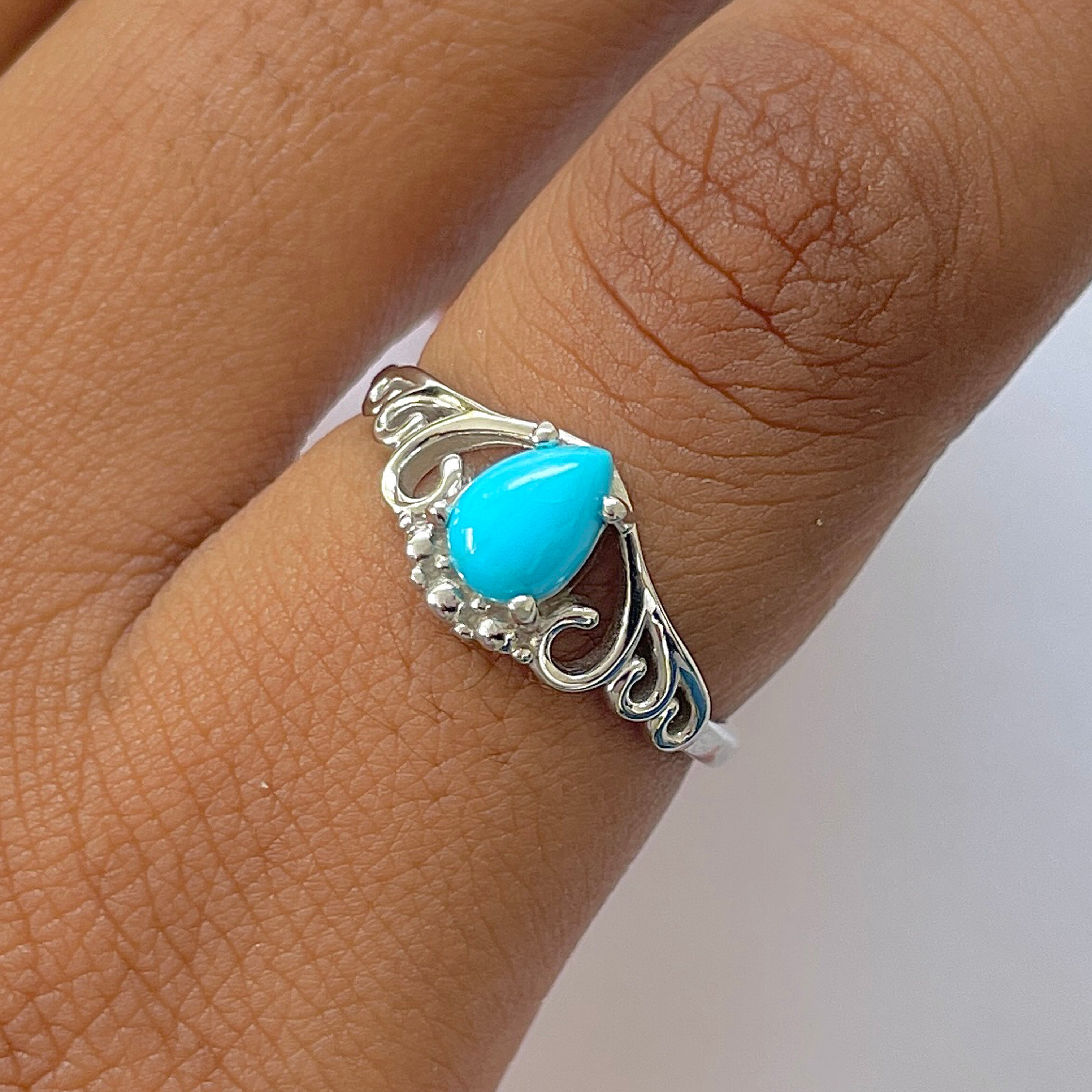 Turquoise Ring-(TRQ-RDR-1409.)