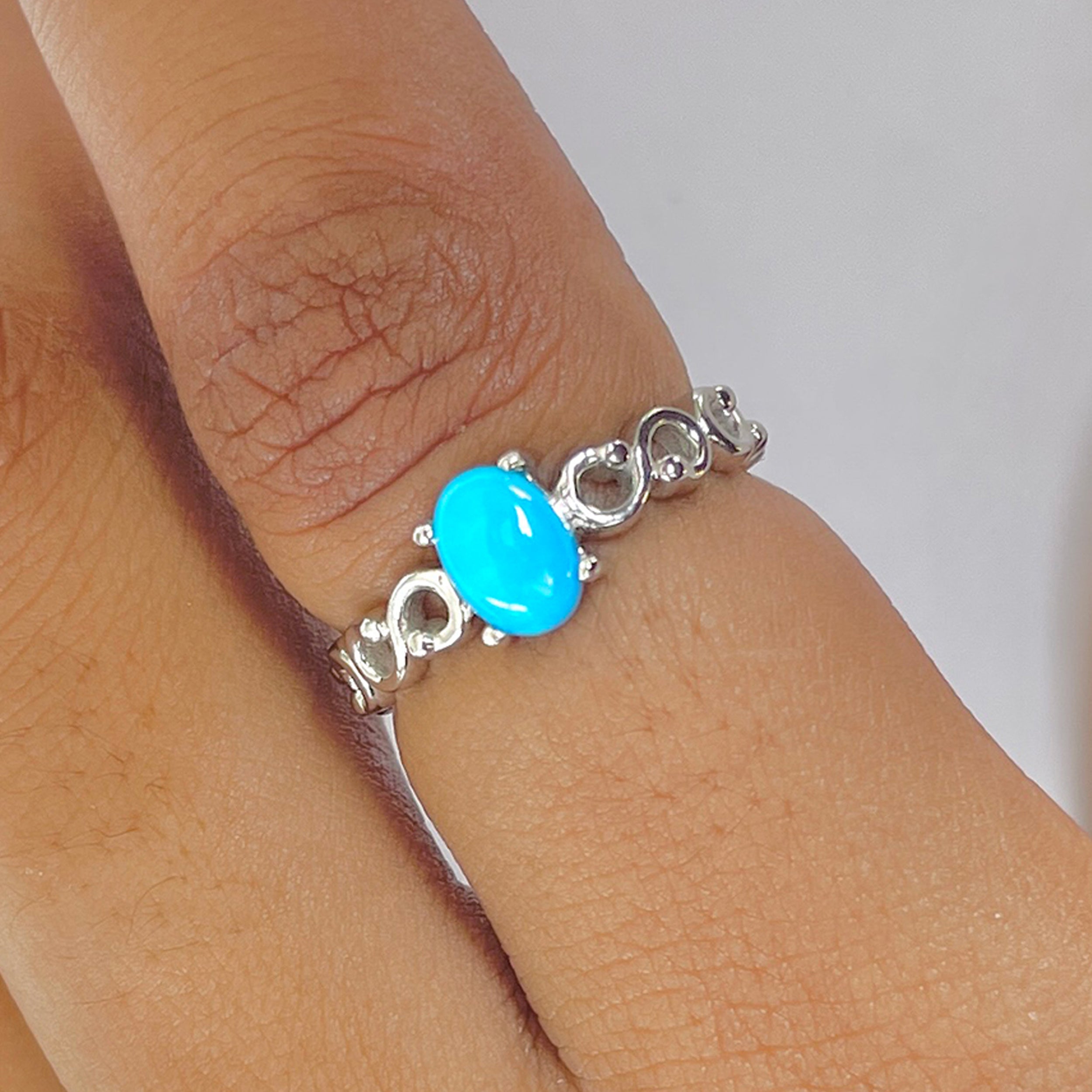 Turquoise Ring-(TRQ-RDR-1465.)