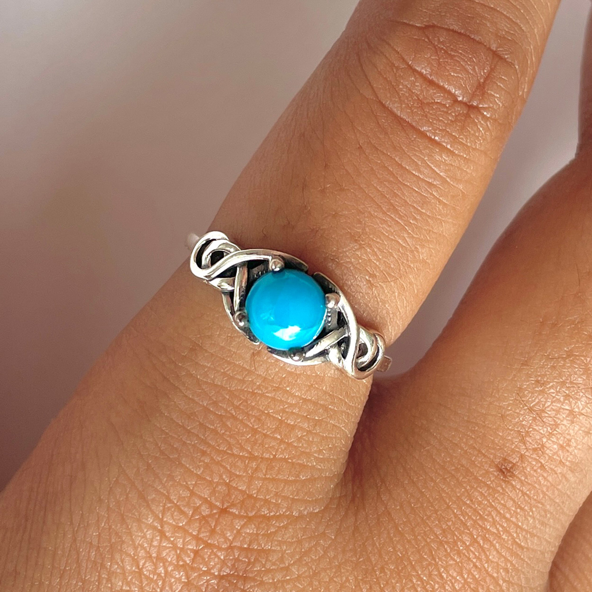 Turquoise Ring-(TRQ-RDR-1491.)