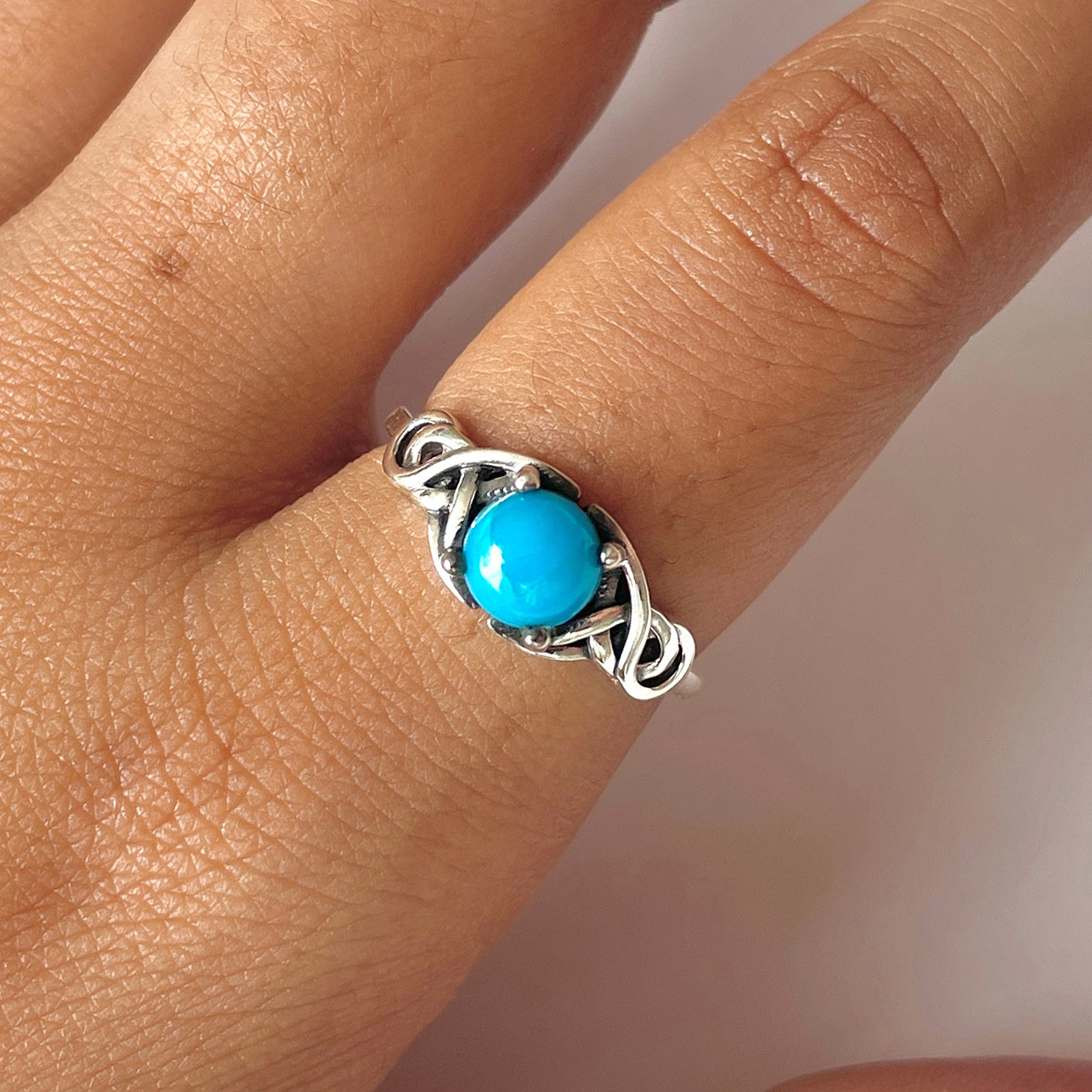Turquoise Ring-(TRQ-RDR-1491.)