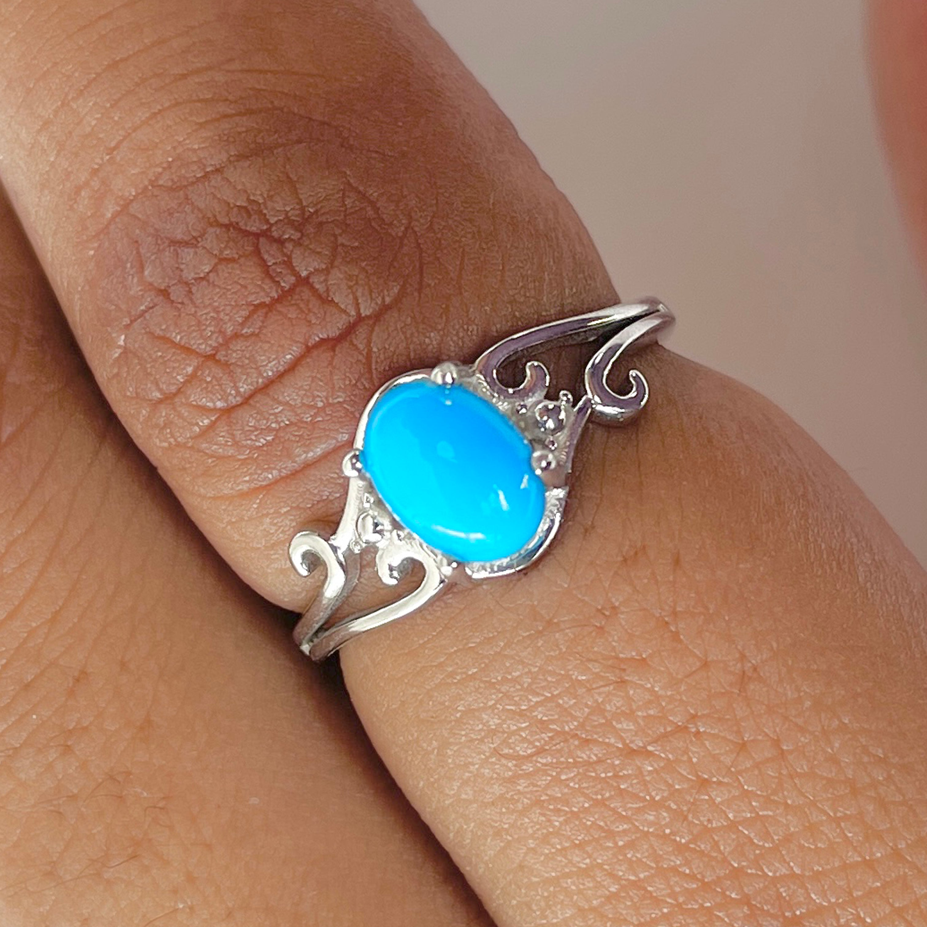 Turquoise Ring-(TRQ-RDR-1495.)