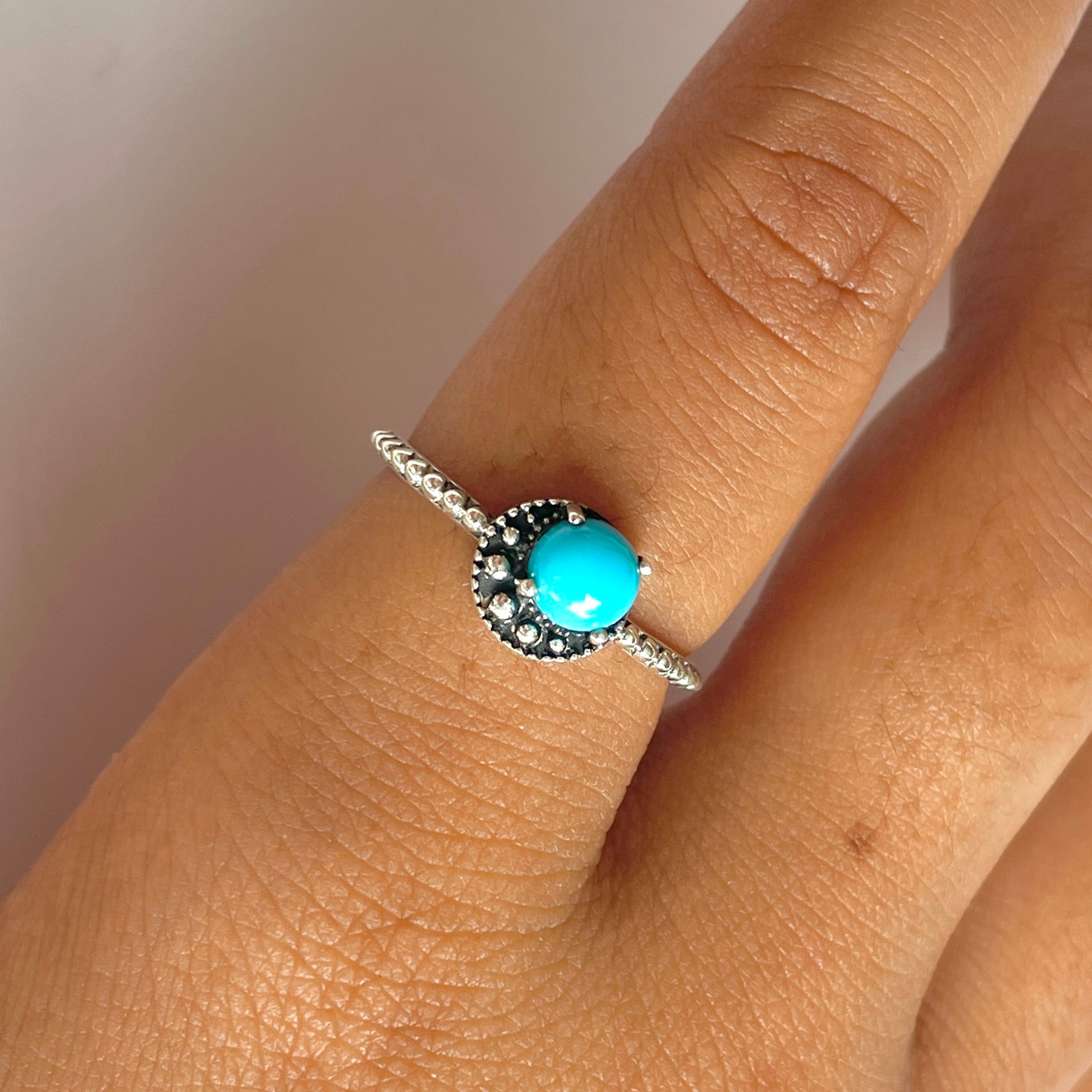 Turquoise Ring-(TRQ-RDR-1511.)