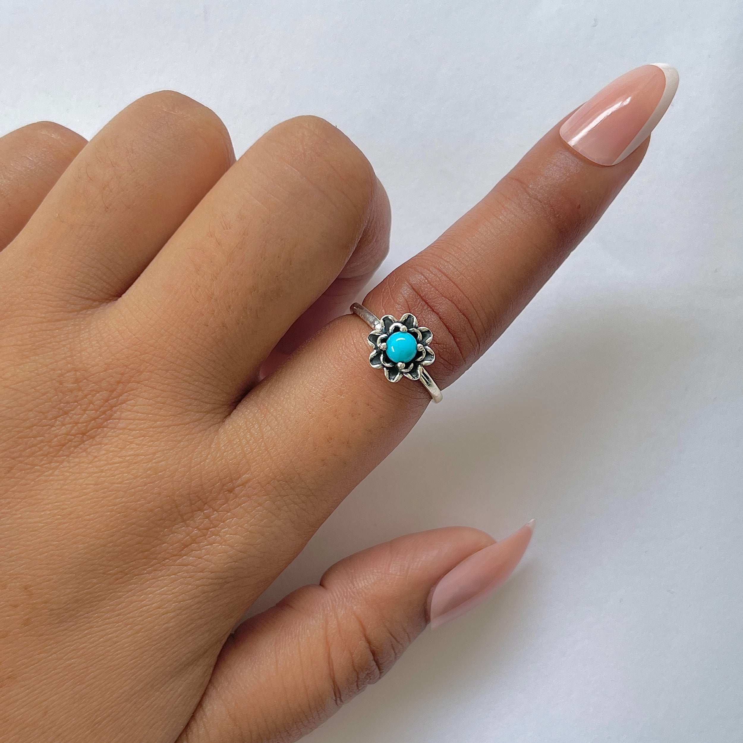 Turquoise Ring-(TRQ-RDR-1515.)