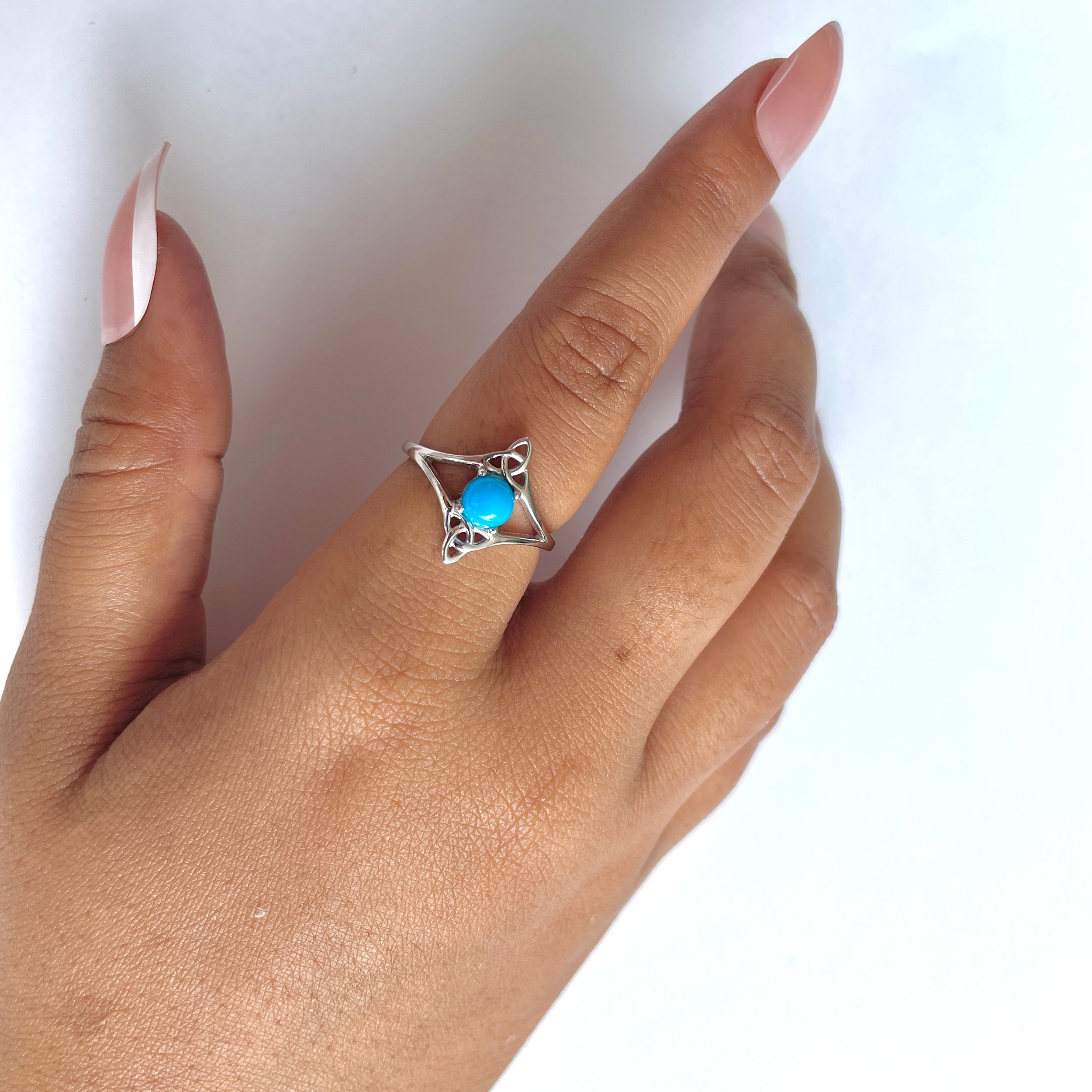 Turquoise Ring-(TRQ-RDR-1529.)