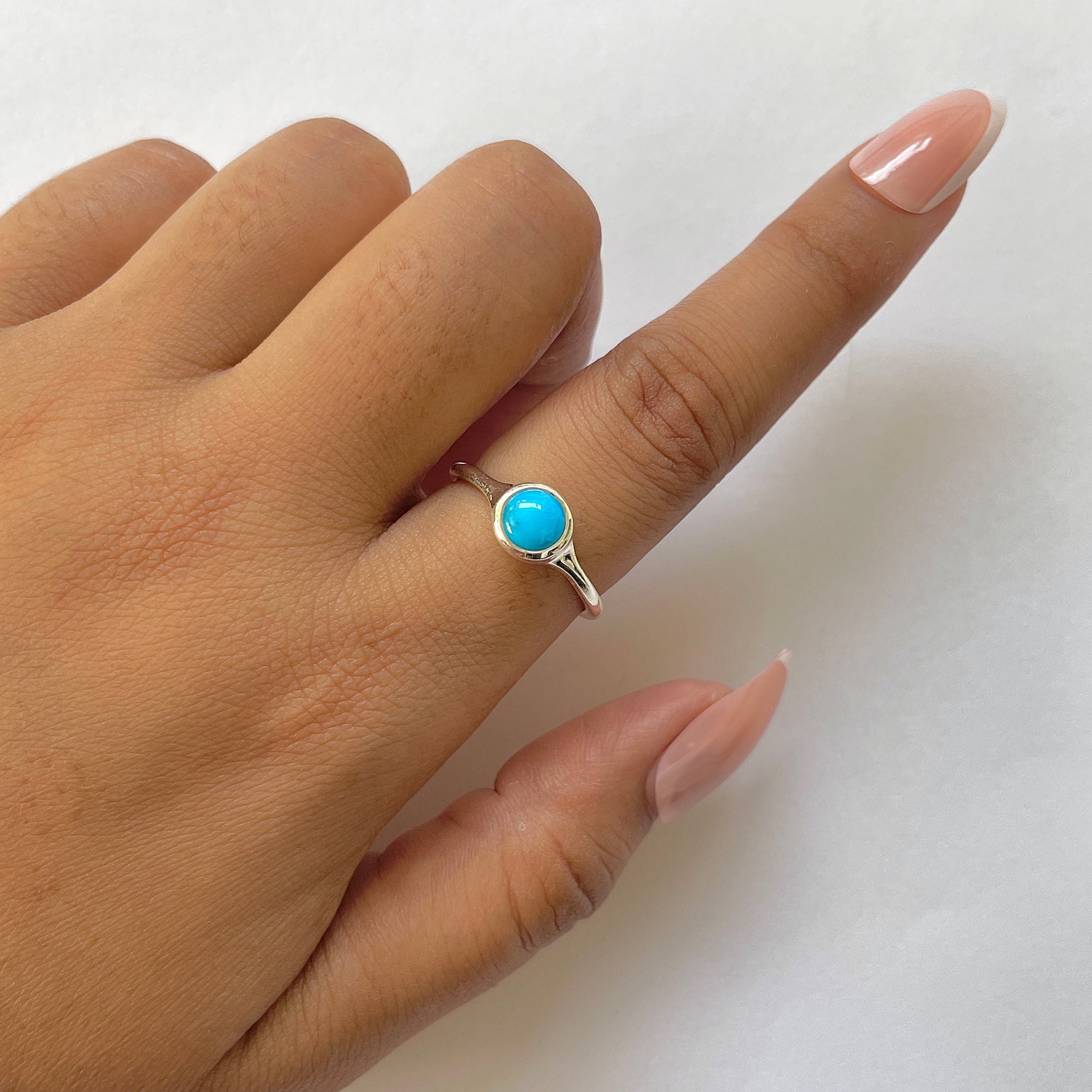 Turquoise Ring-(TRQ-RDR-2529.)