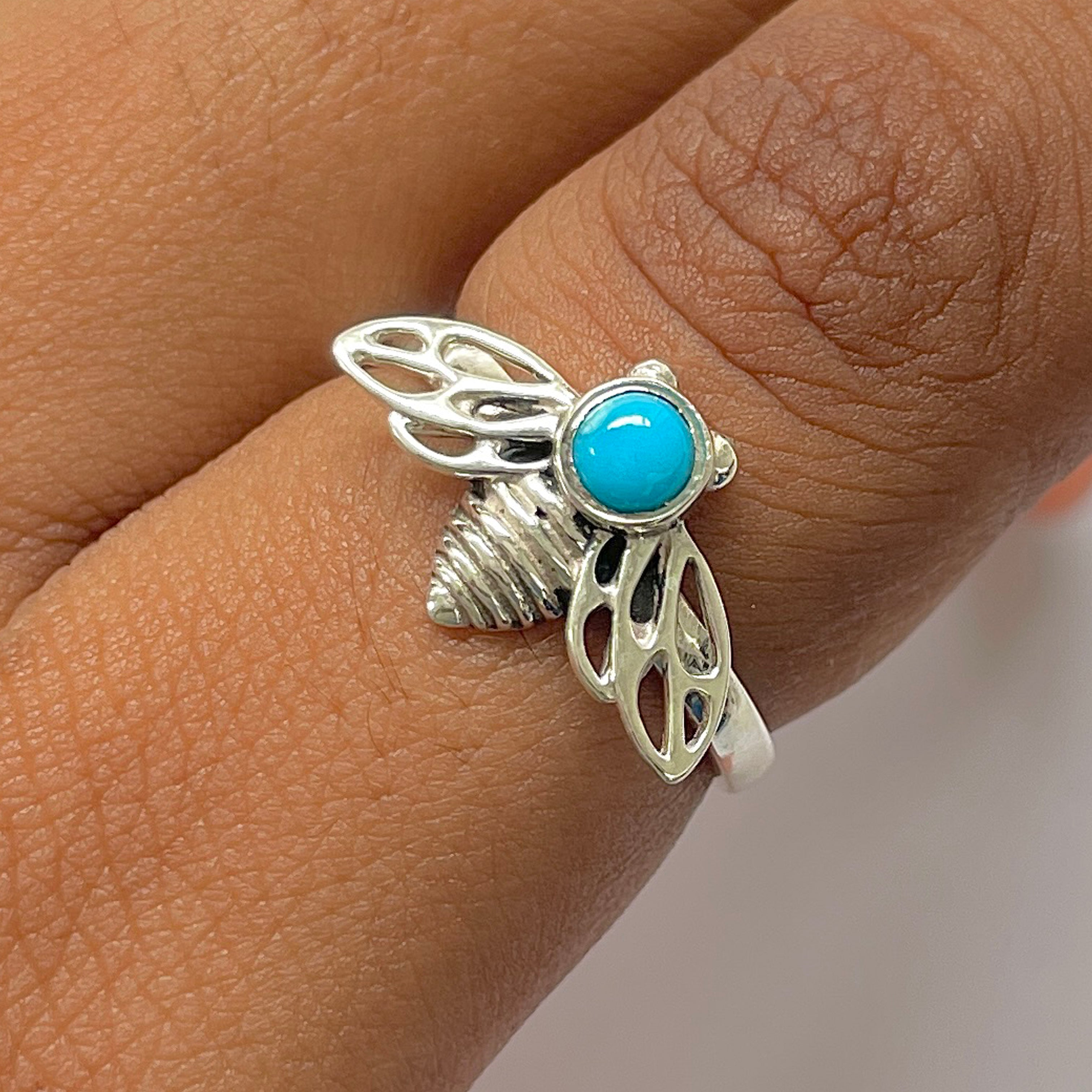 Turquoise Ring-(TRQ-RDR-77.)