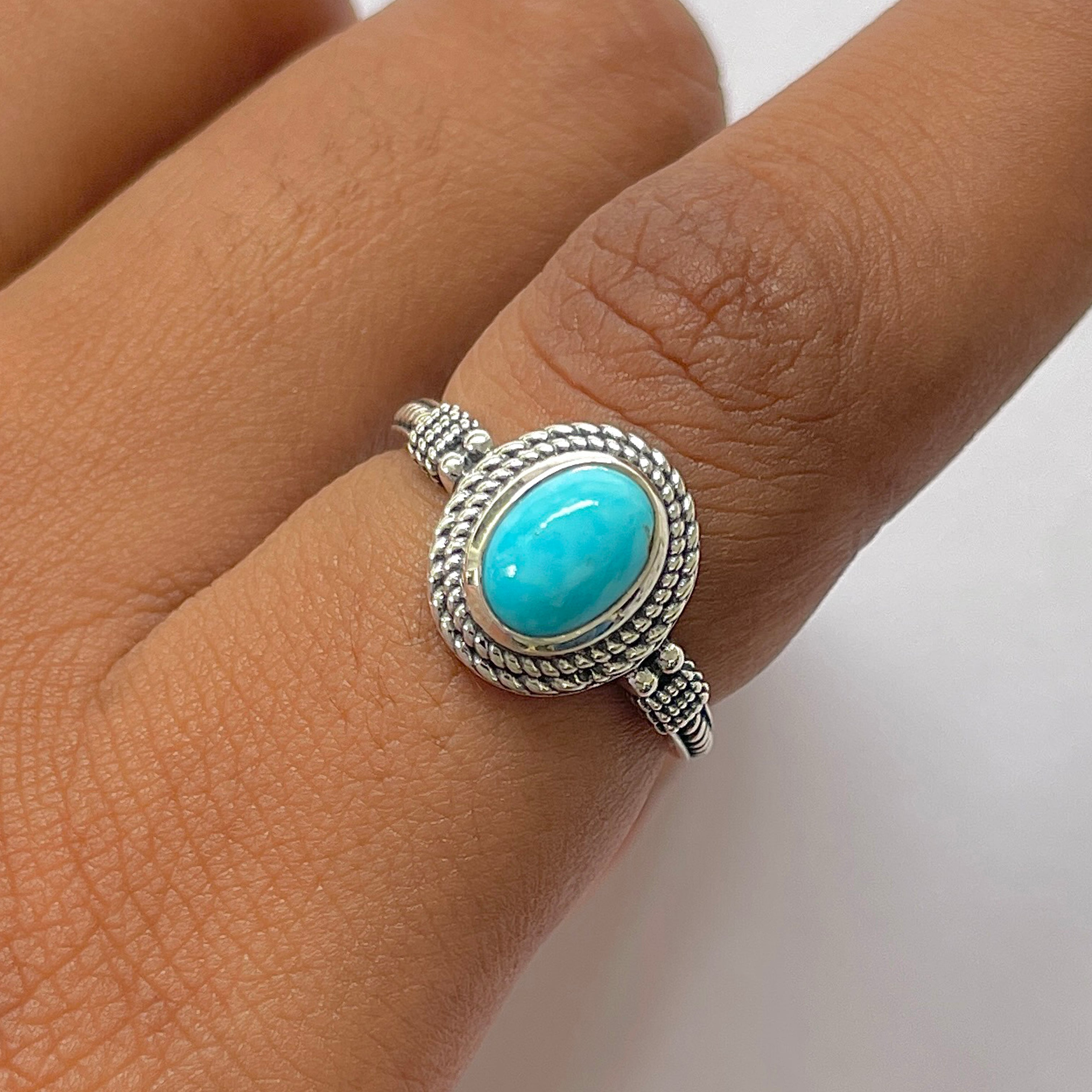 Turquoise Ring-(TRQ-RDR-814.)