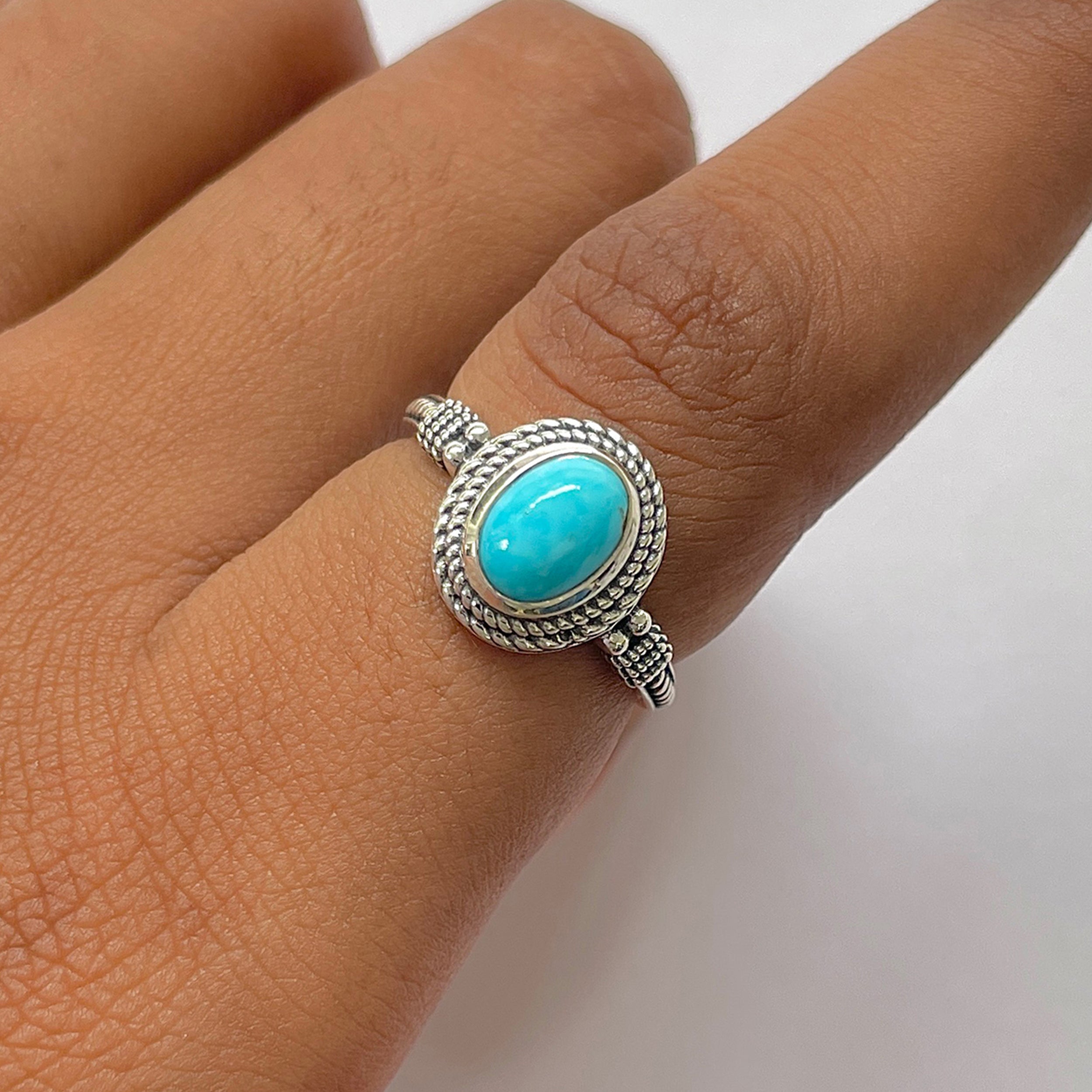Turquoise Ring-(TRQ-RDR-814.)