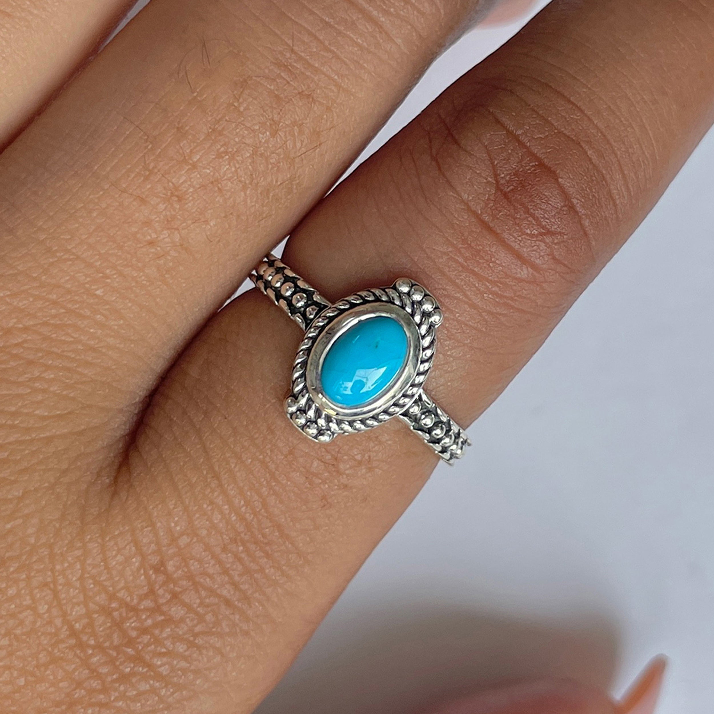Turquoise Ring-(TRQ-RDR-865.)