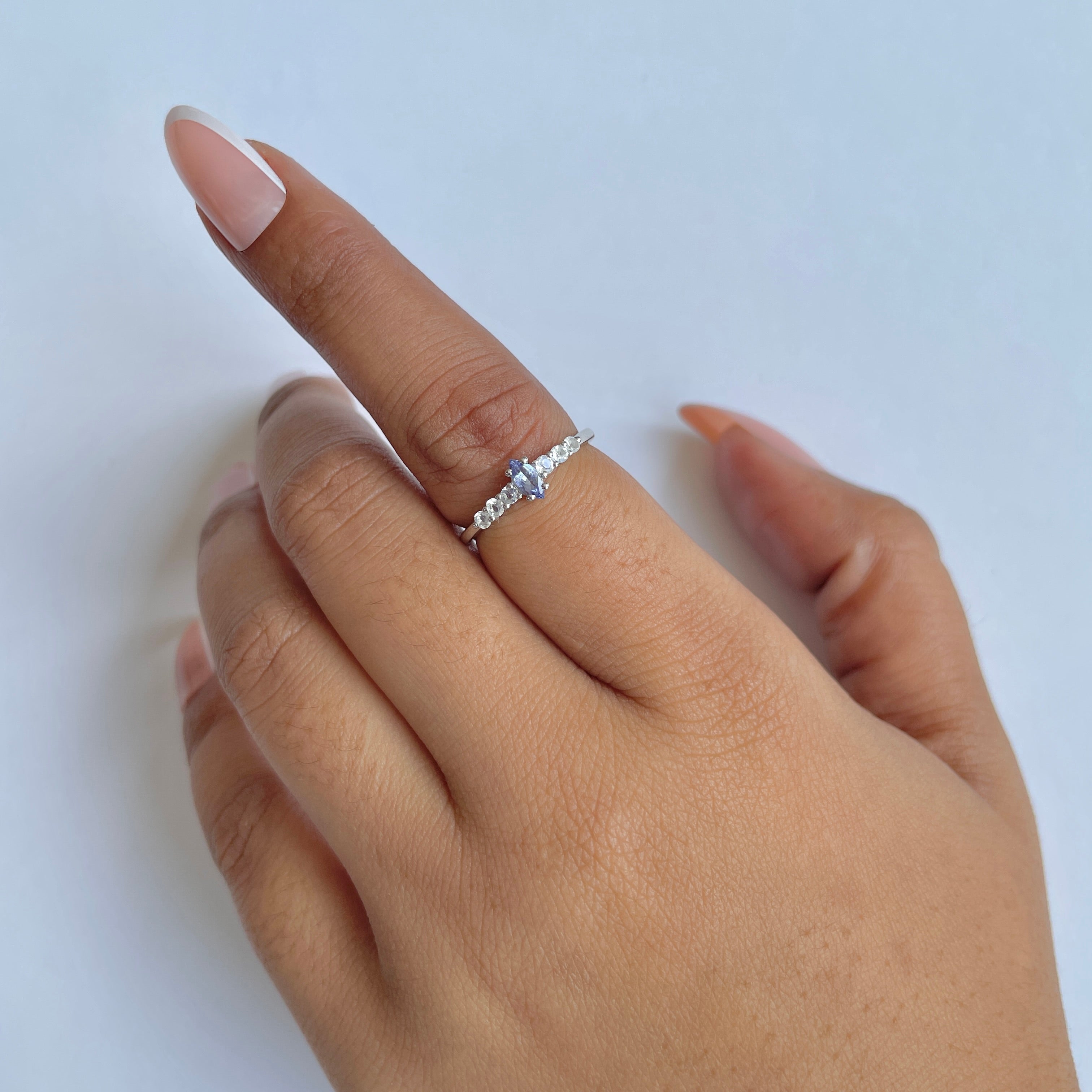 Tanzanite Ring-(TZN-RDR-2532.)