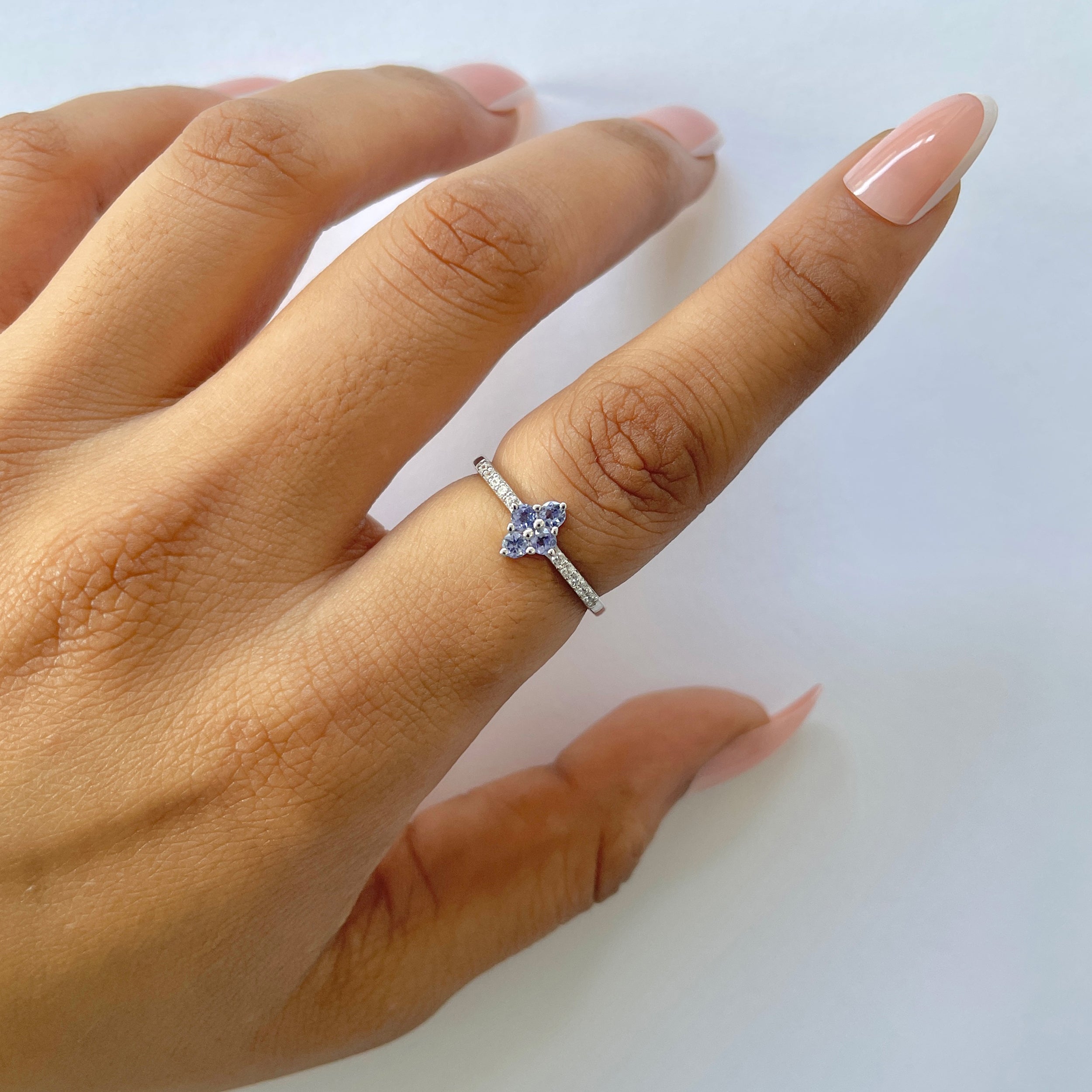 Tanzanite Ring-(TZN-RDR-2534.)