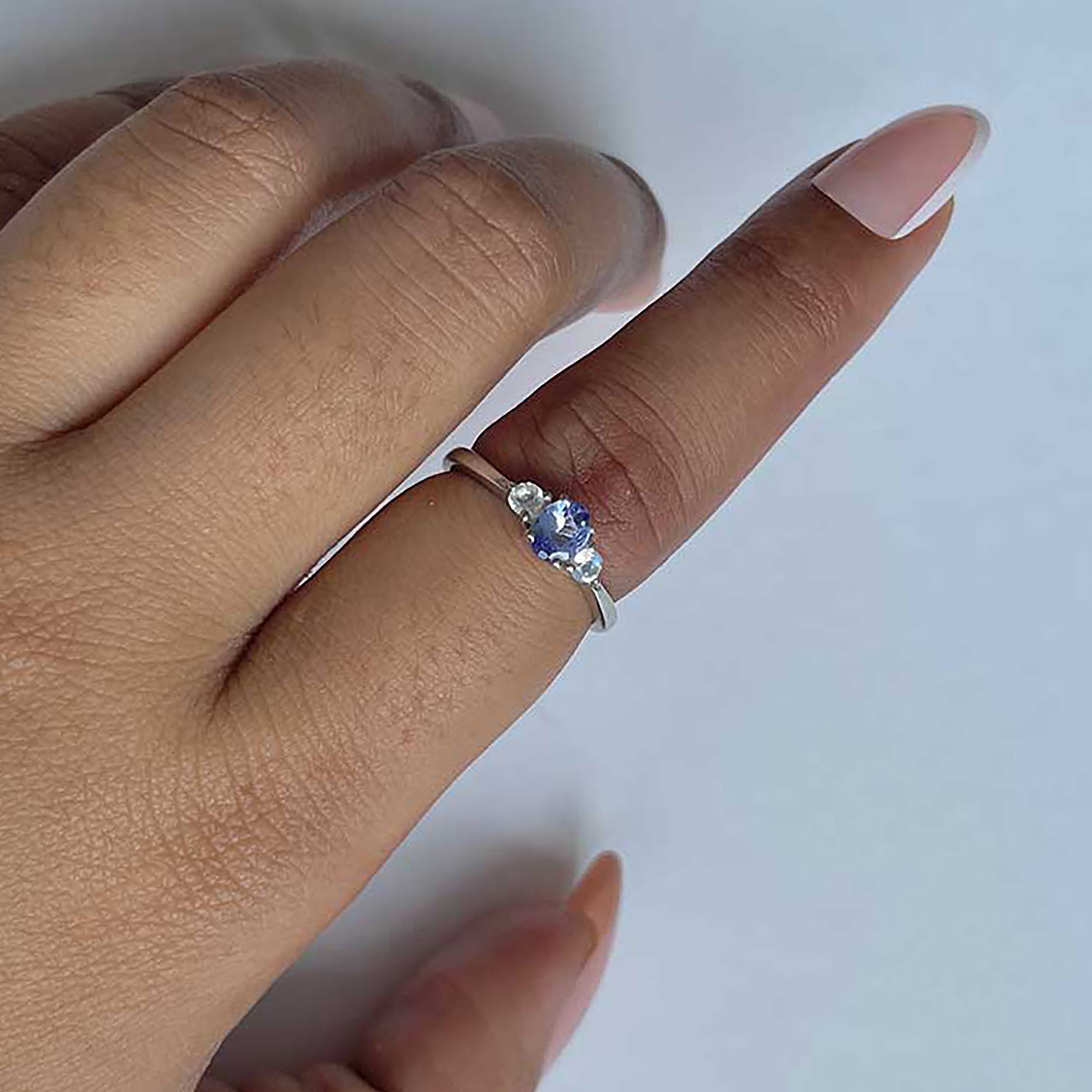 Tanzanite Ring-(TZN-RDR-2542.)
