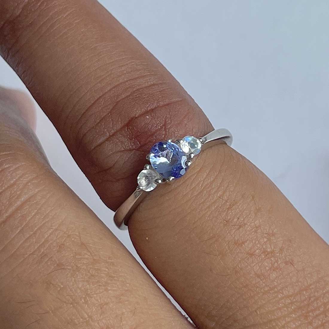 Tanzanite Ring-(TZN-RDR-2542.)