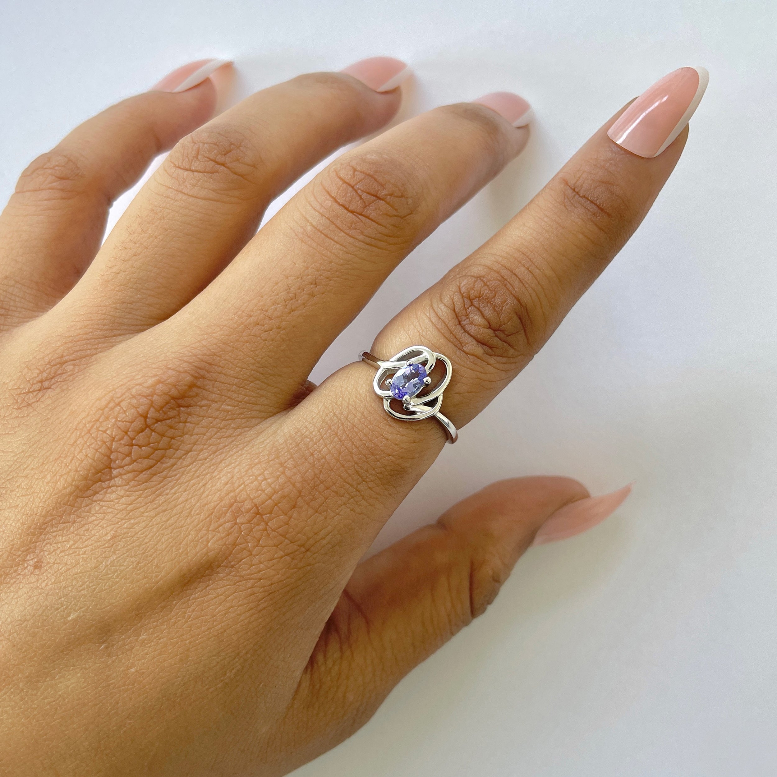 Tanzanite Ring-(TZN-RDR-2602.)