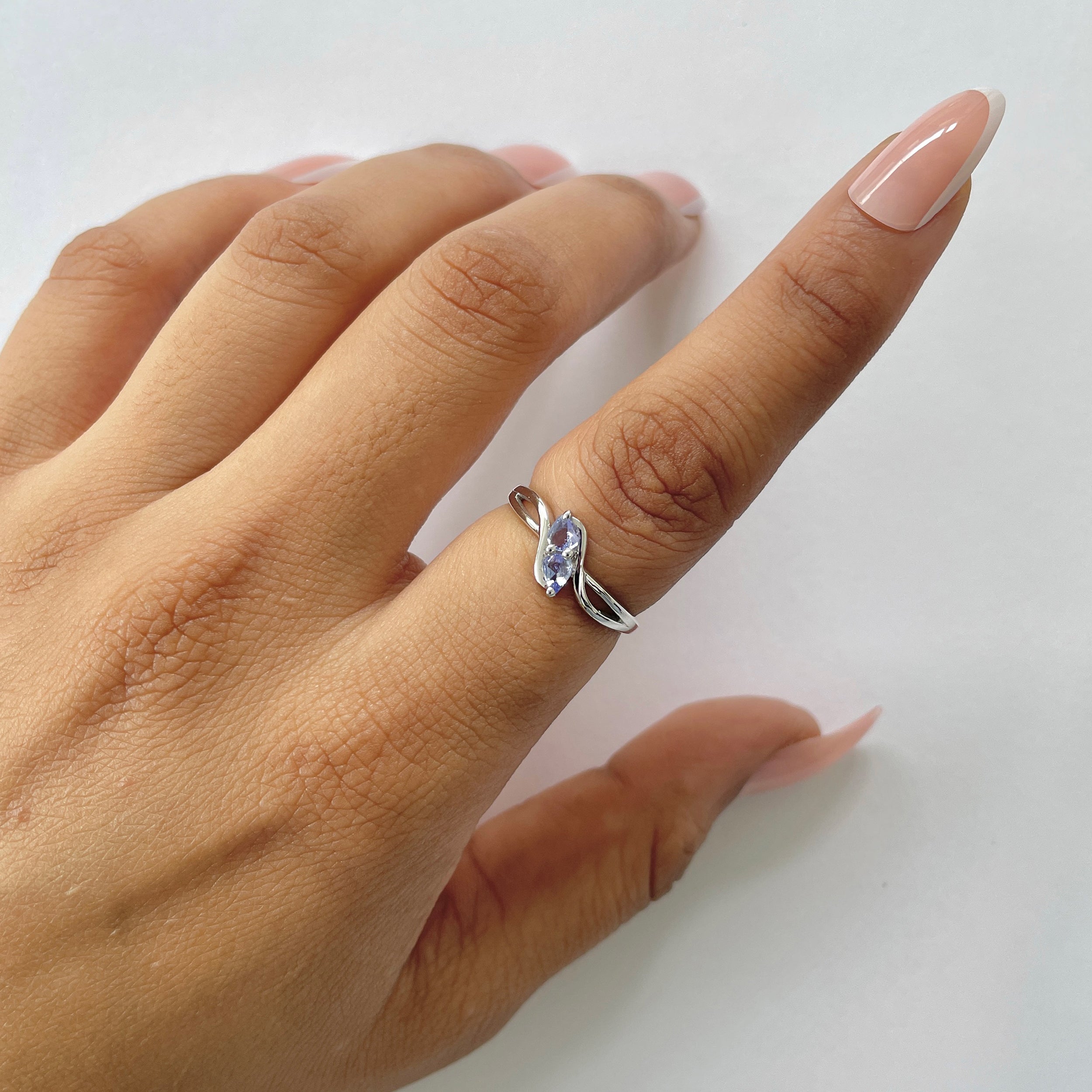 Tanzanite Ring-(TZN-RDR-2706.)