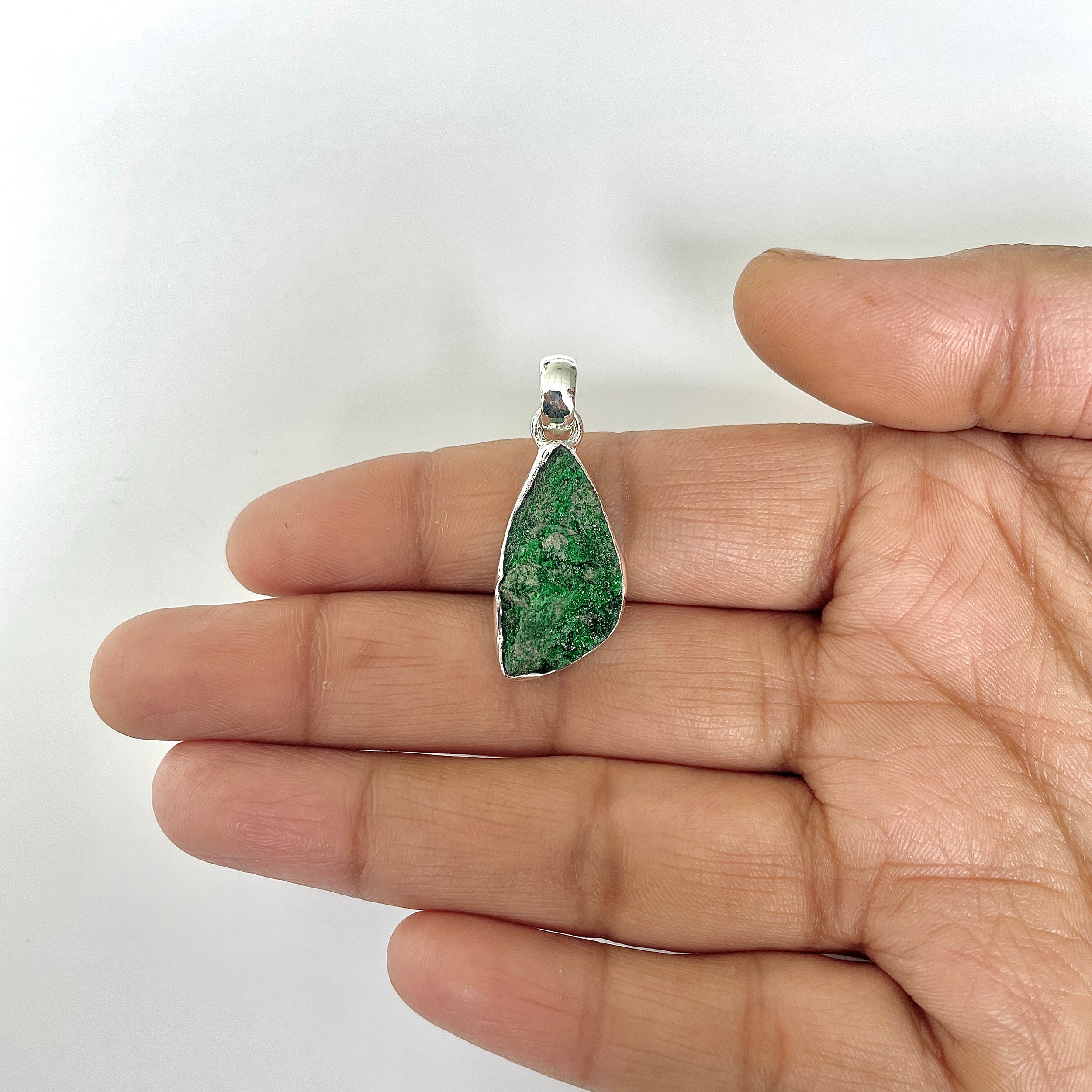 Uvarovite Pendant-(UVR-1-50)