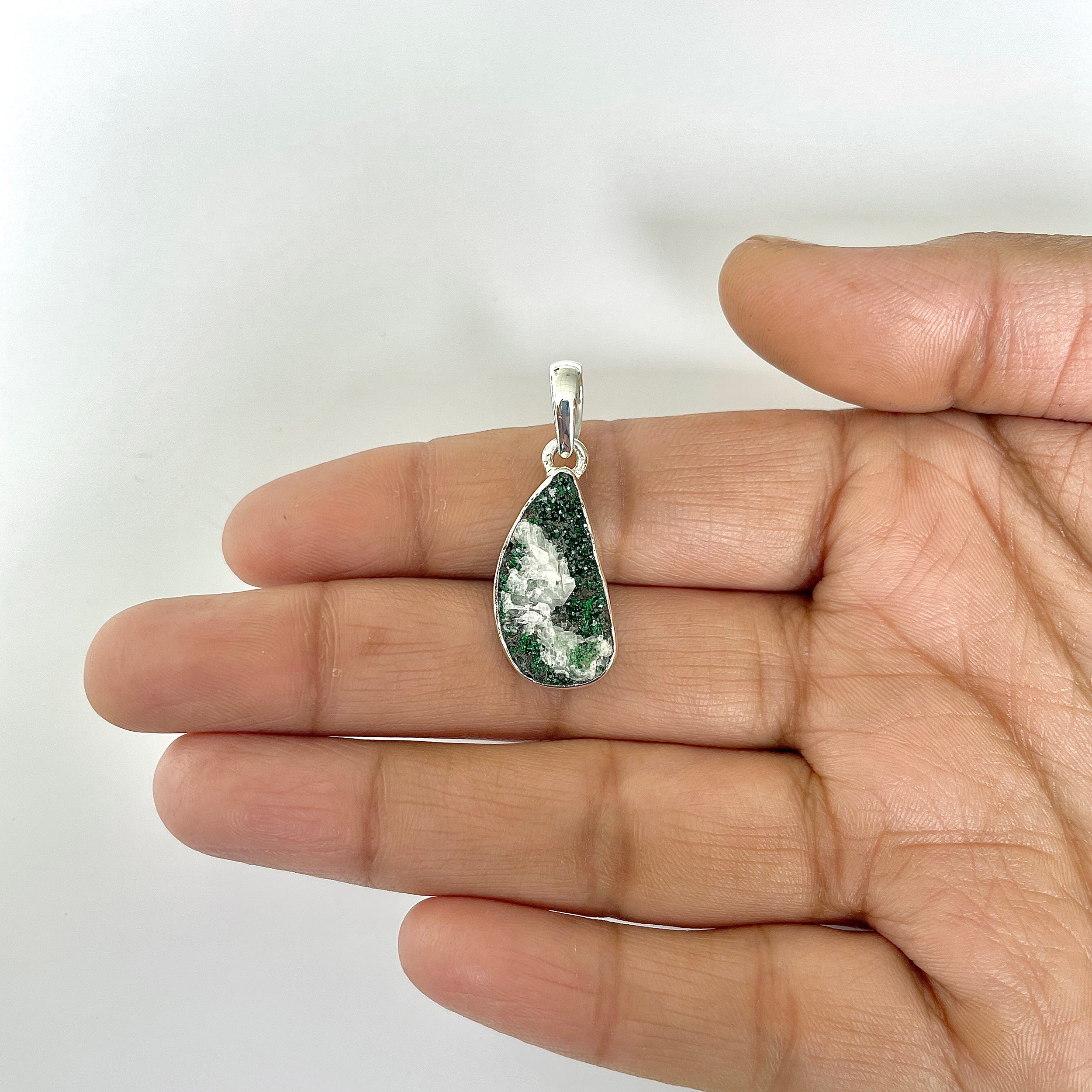 Uvarovite Pendant-(UVR-1-51)