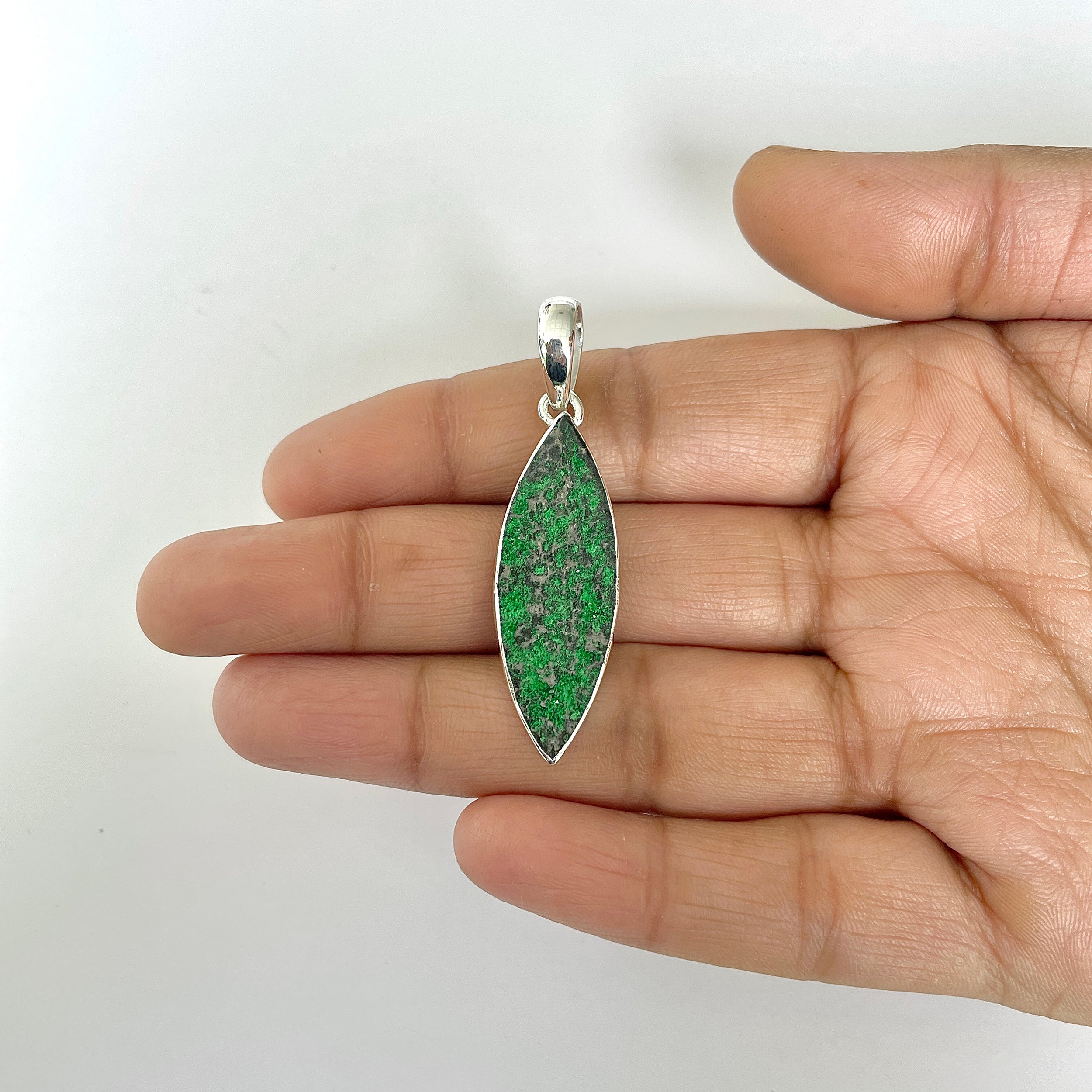 Uvarovite Pendant-(UVR-1-63)