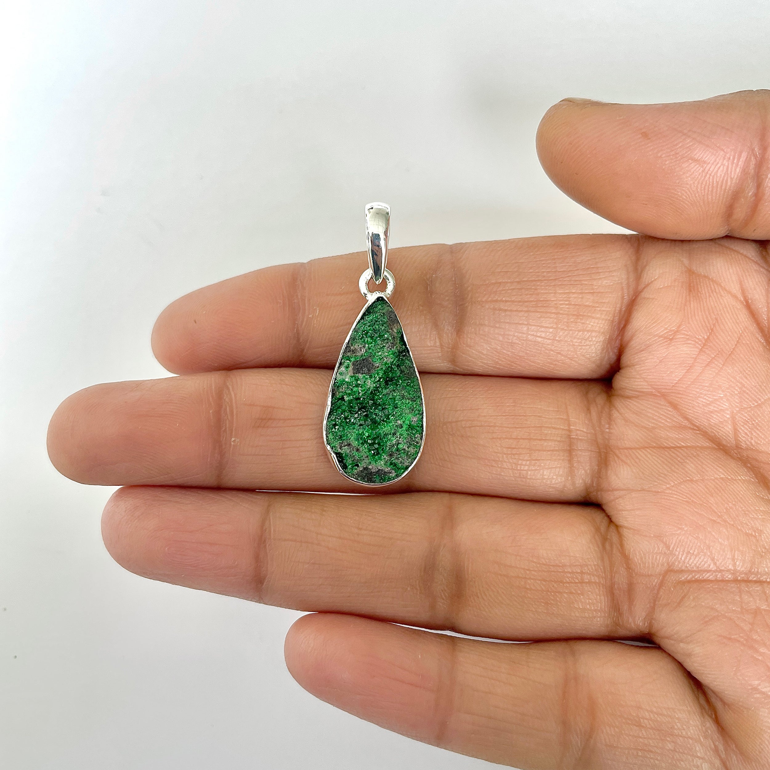 Uvarovite Pendant-(UVR-1-68)