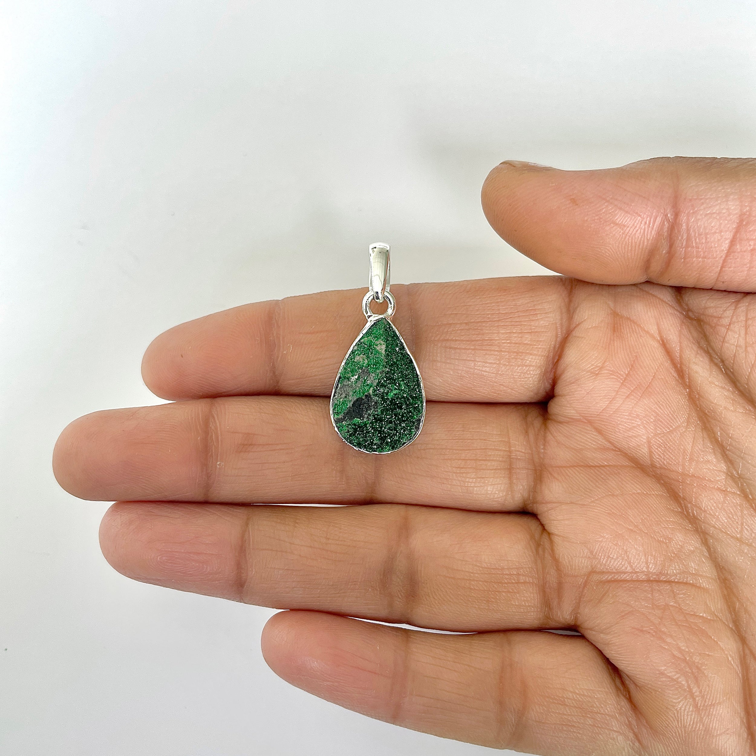 Uvarovite Pendant-(UVR-1-69)