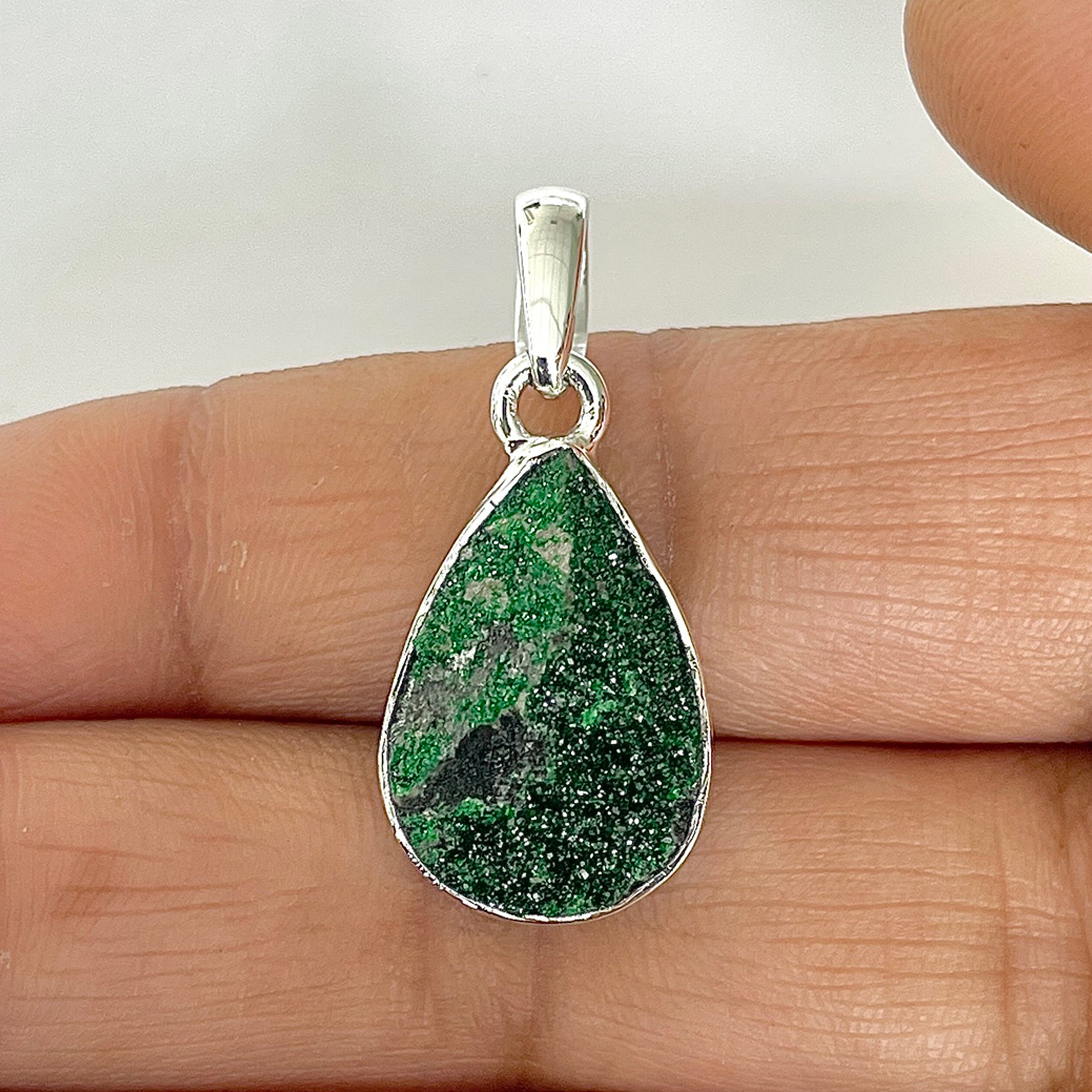Uvarovite Pendant-(UVR-1-69)