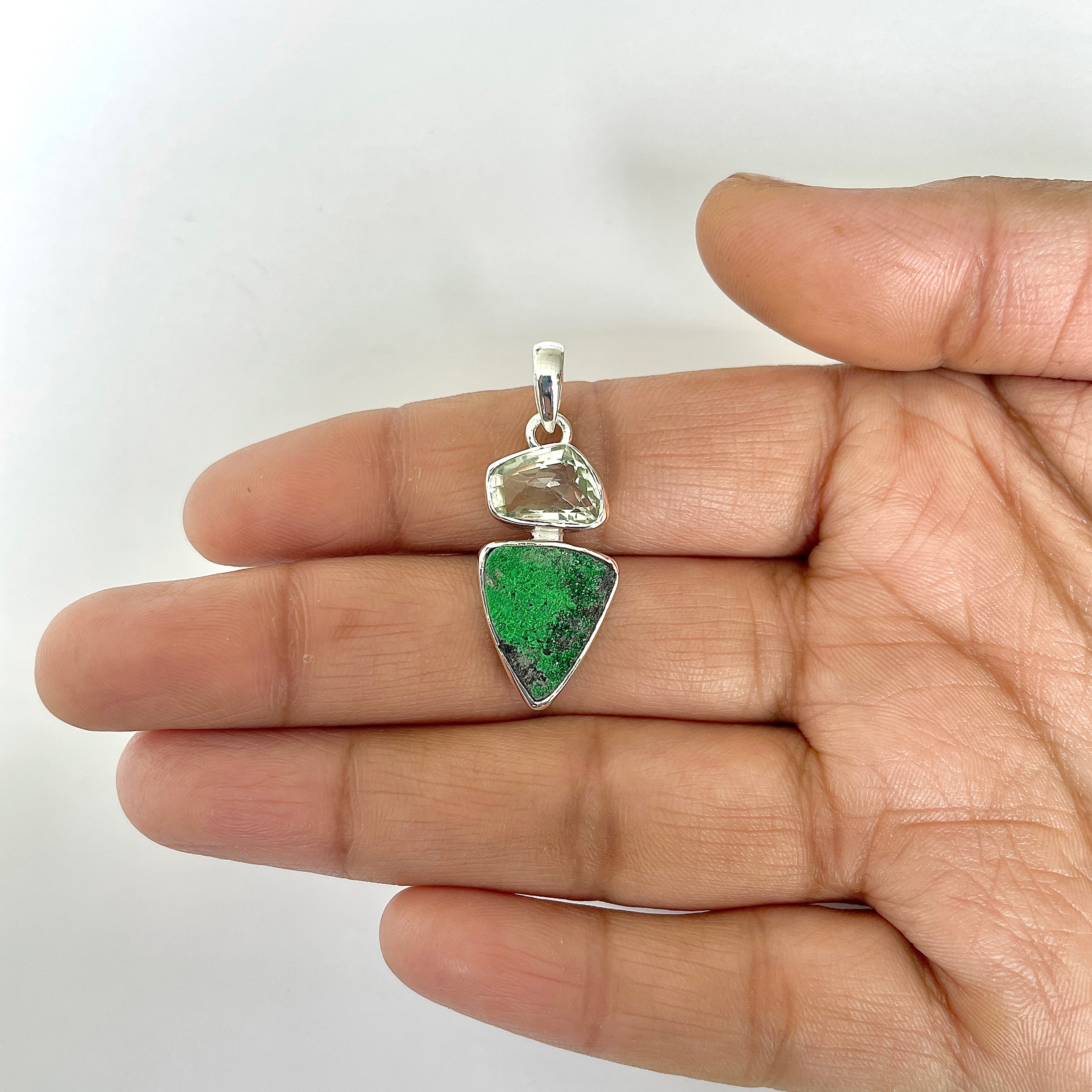 Uvarovite Pendant-(UVR-1-76)