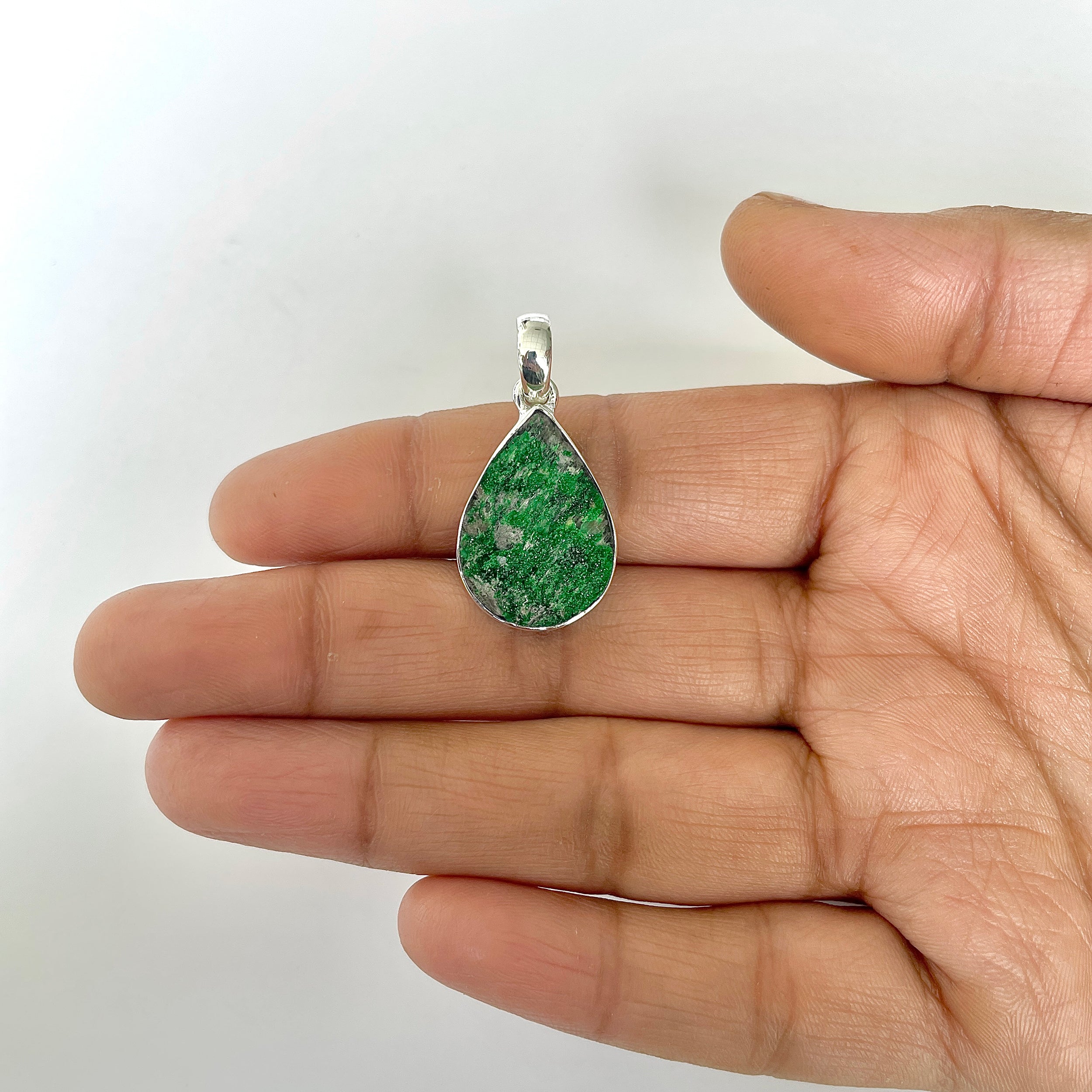 Uvarovite Pendant-(UVR-1-79)