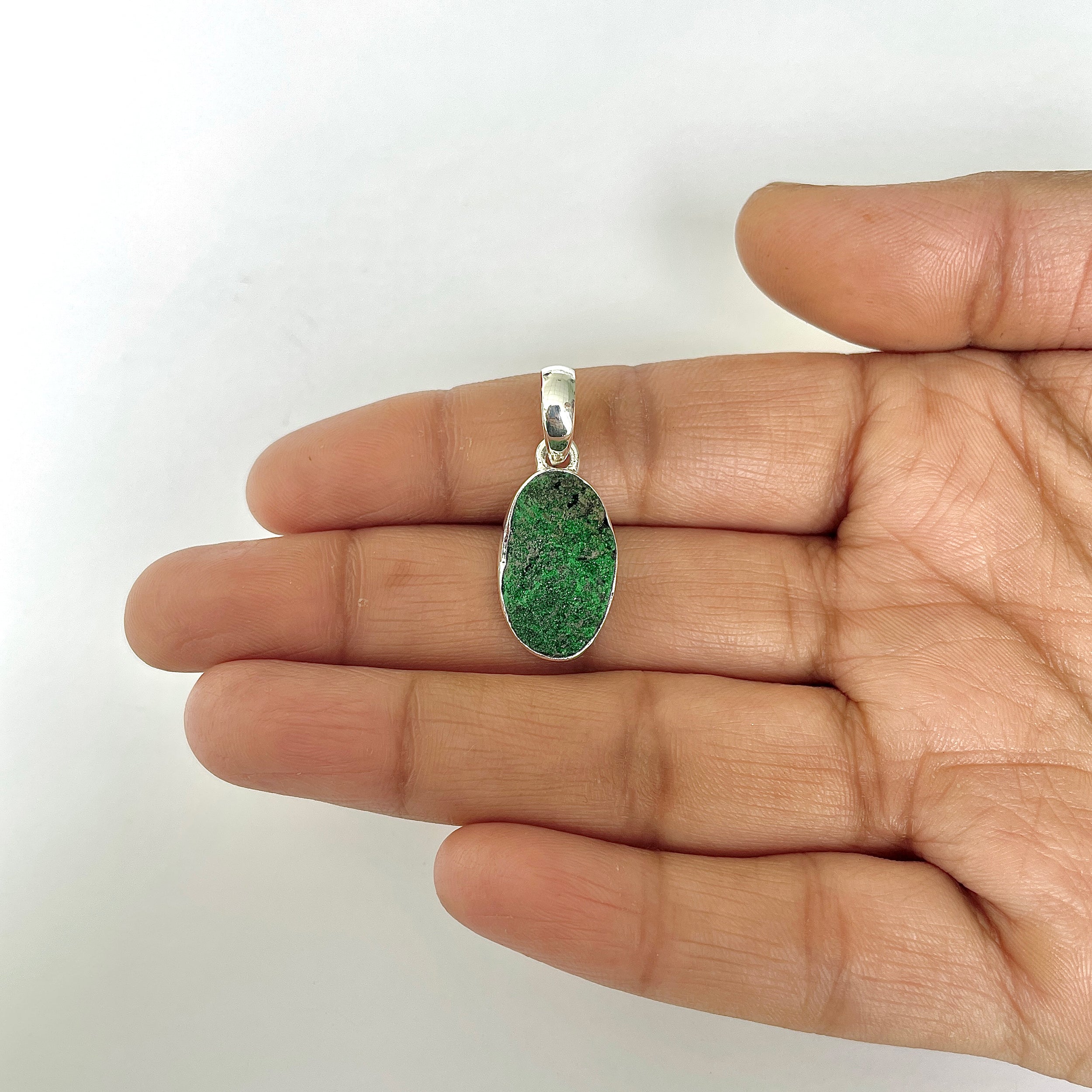 Uvarovite Pendant-(UVR-1-85)