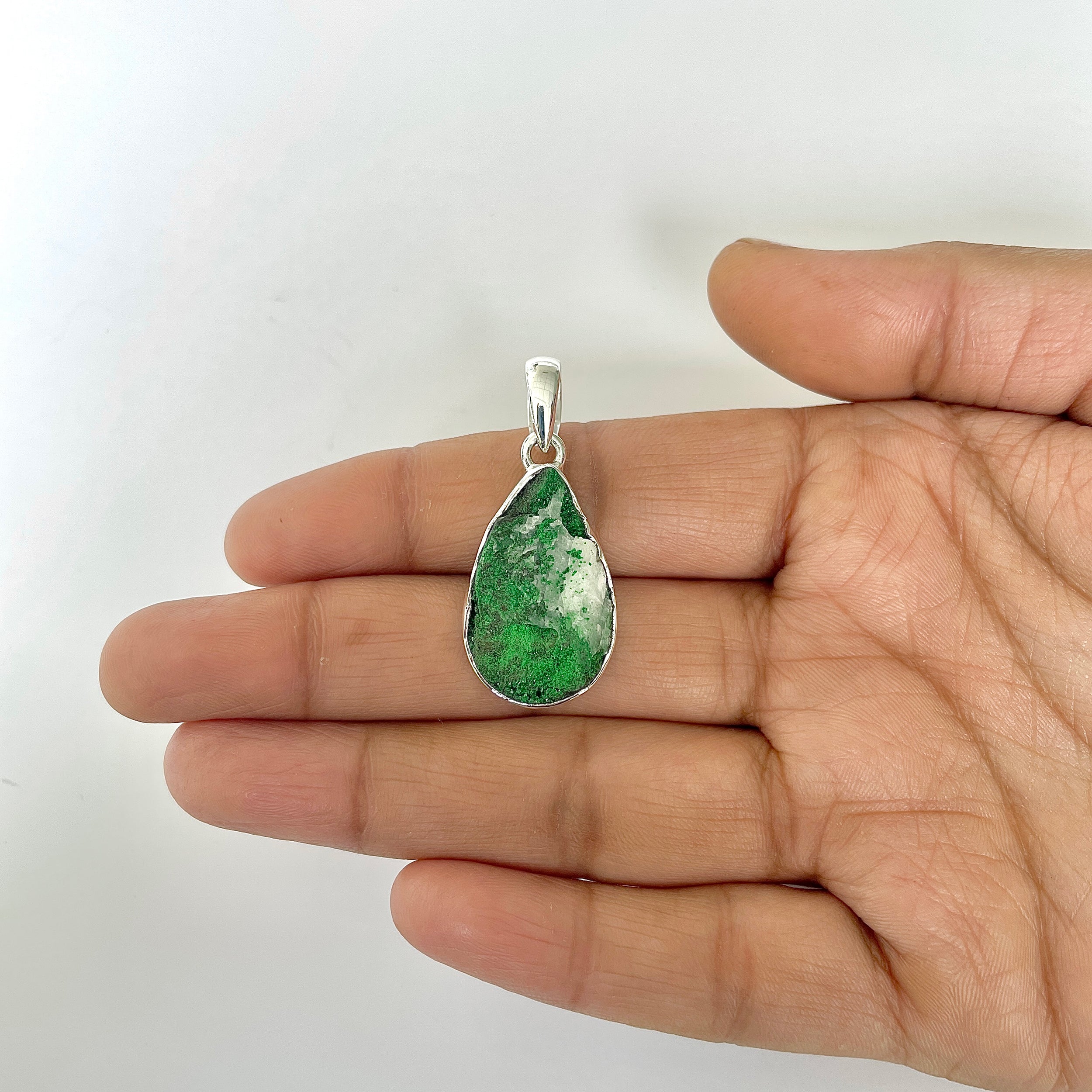 Uvarovite Pendant-(UVR-1-88)
