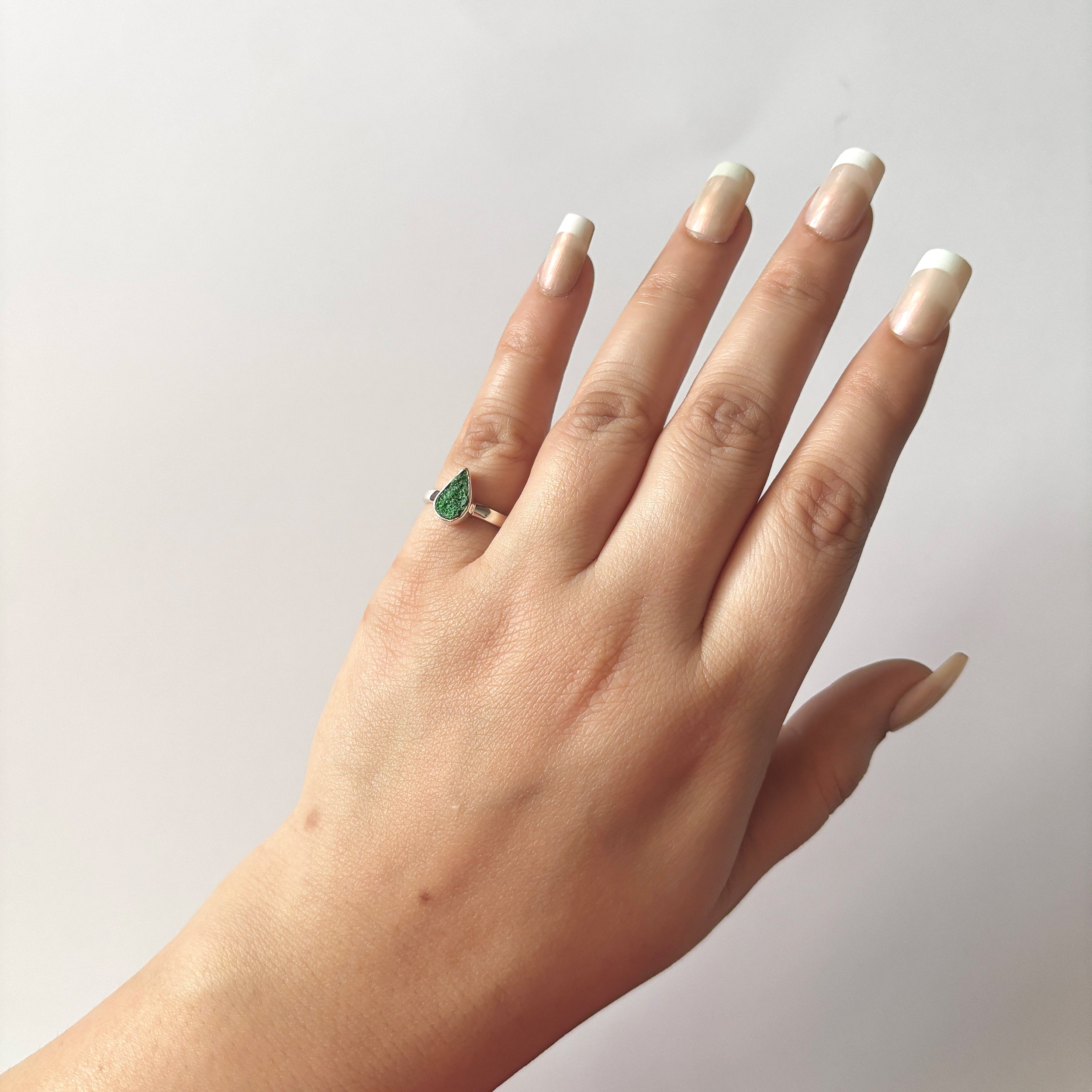 Uvarovite Ring-(UVR-2-123)