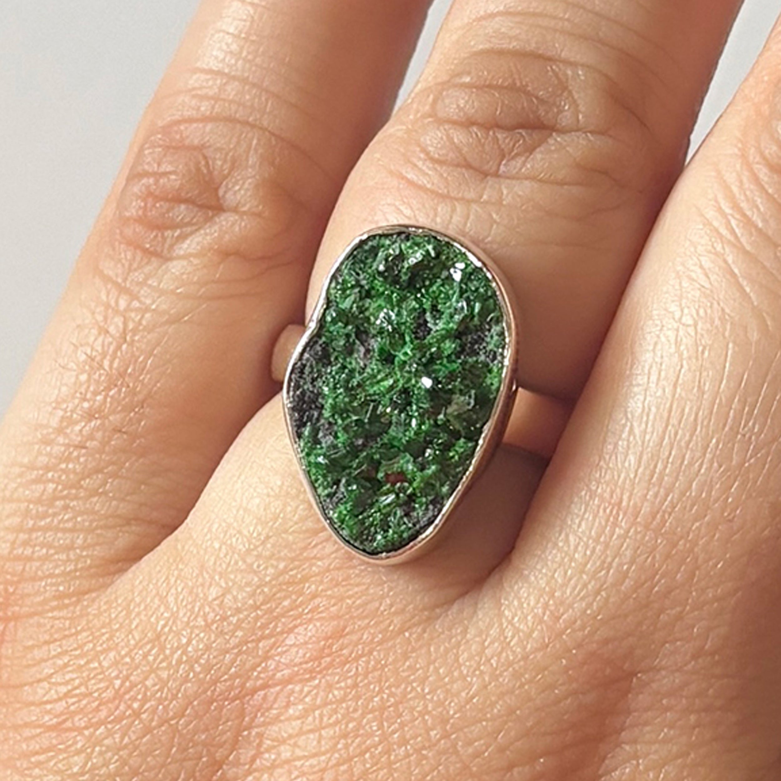 Uvarovite Ring-(UVR-2-145)