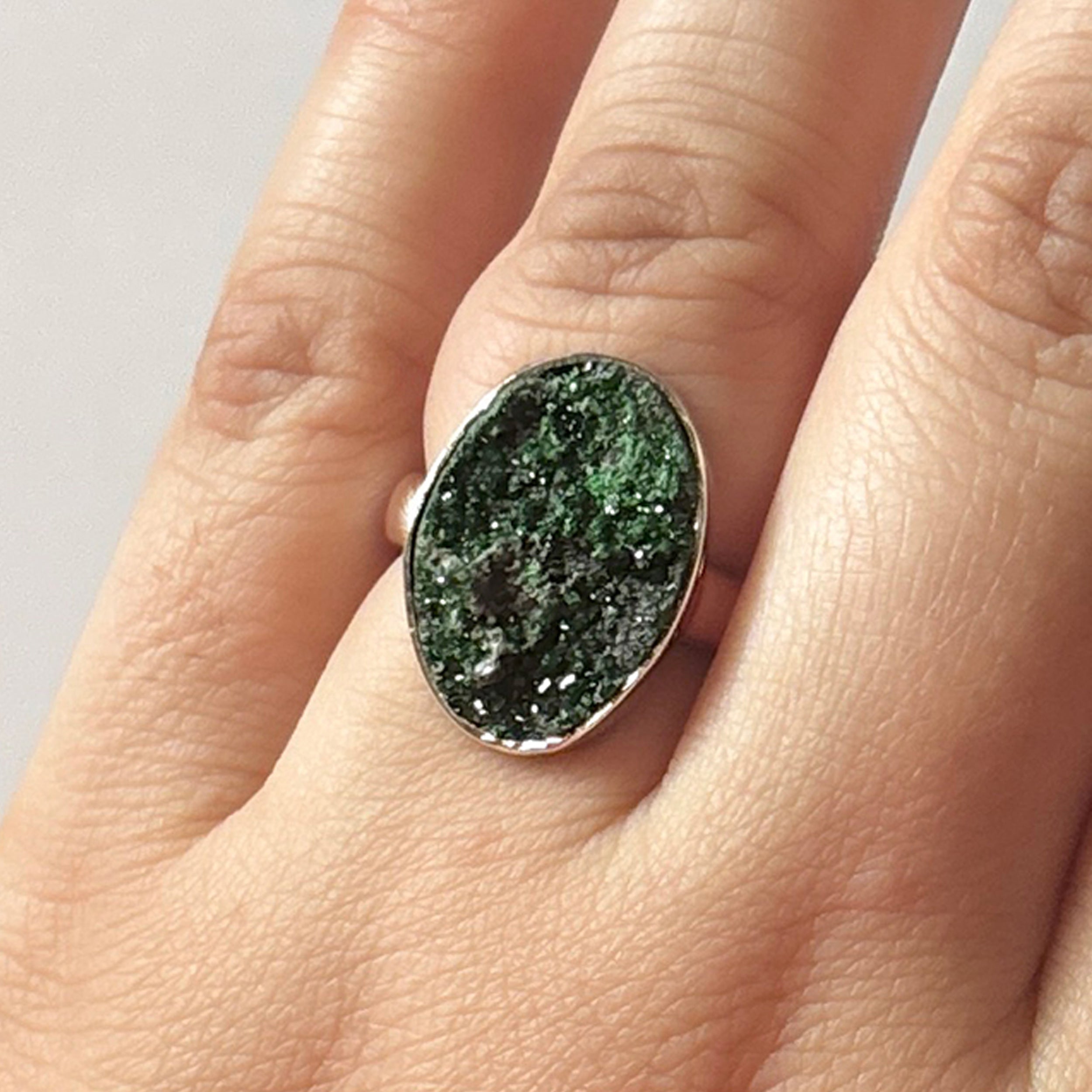 Uvarovite Ring-(UVR-2-150)