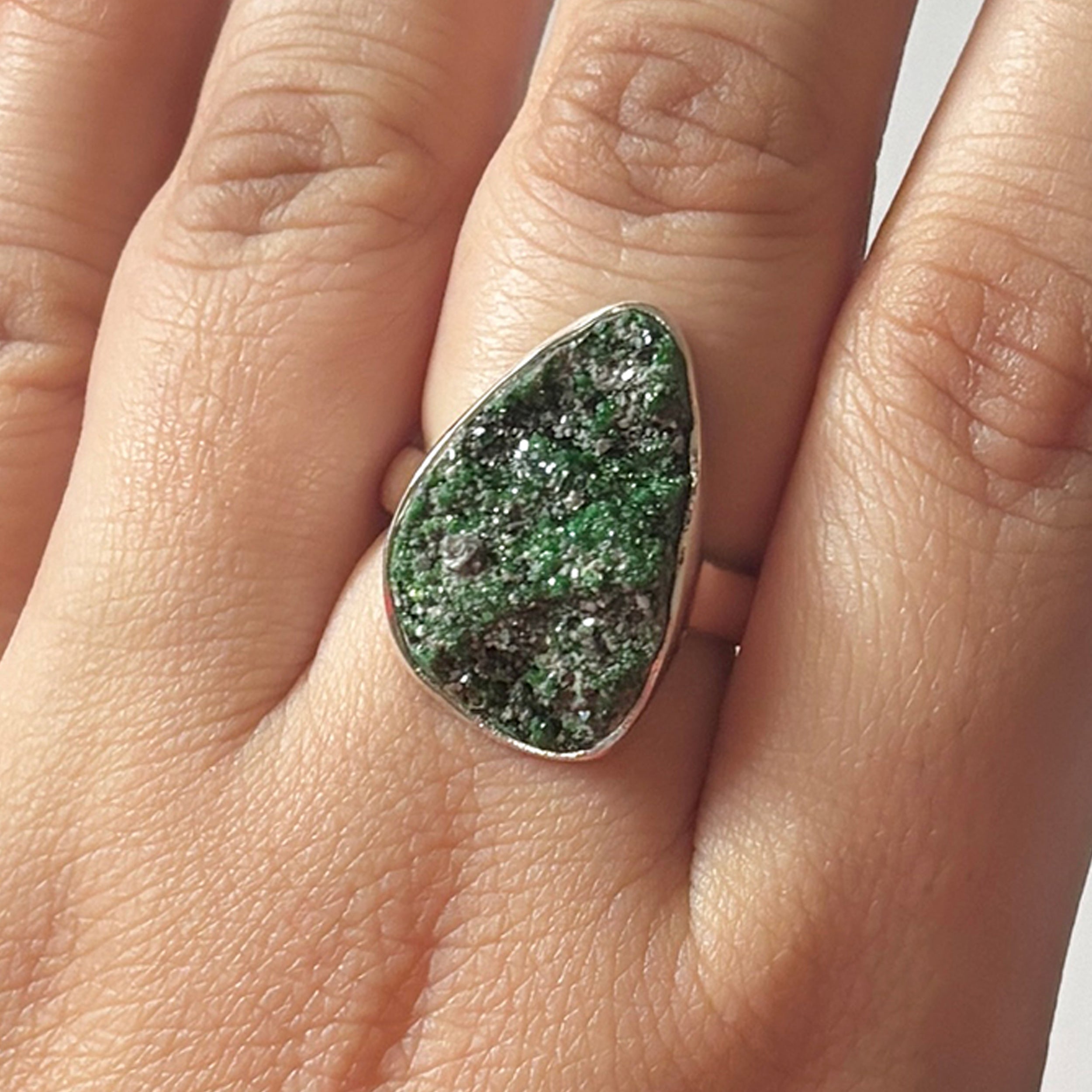 Uvarovite Ring-(UVR-2-152)