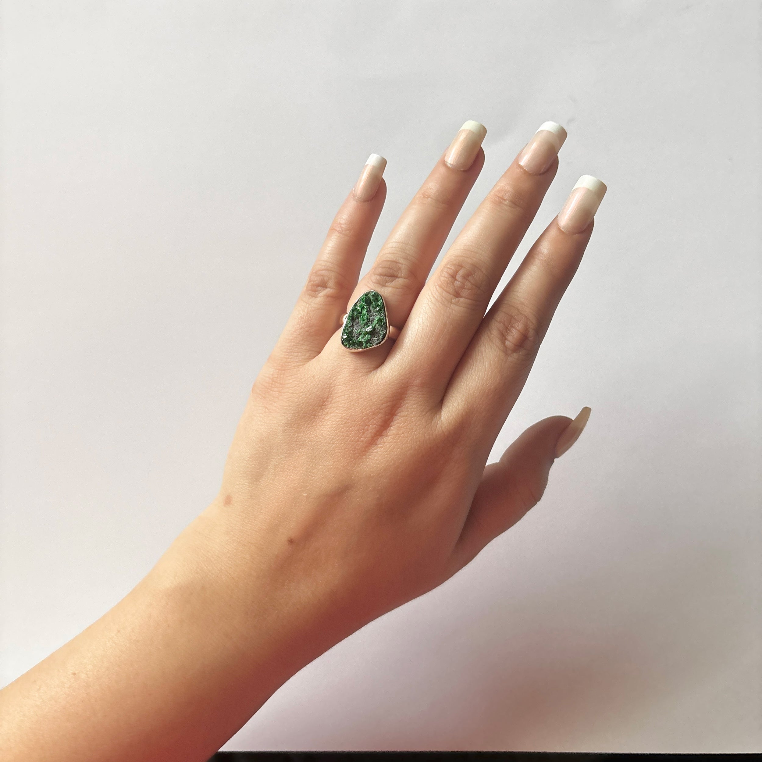 Uvarovite Ring-(UVR-2-172)