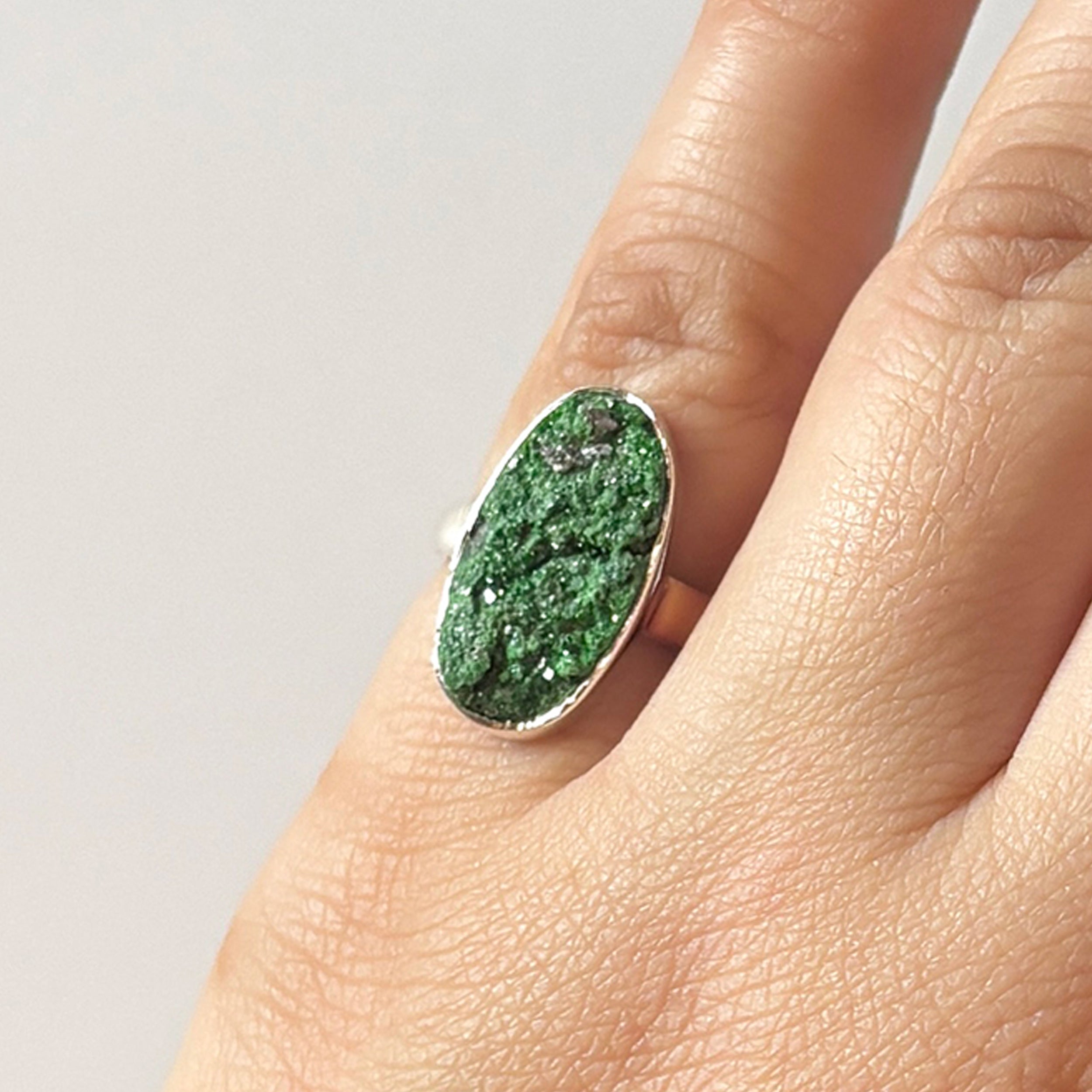 Uvarovite Ring-(UVR-2-175)