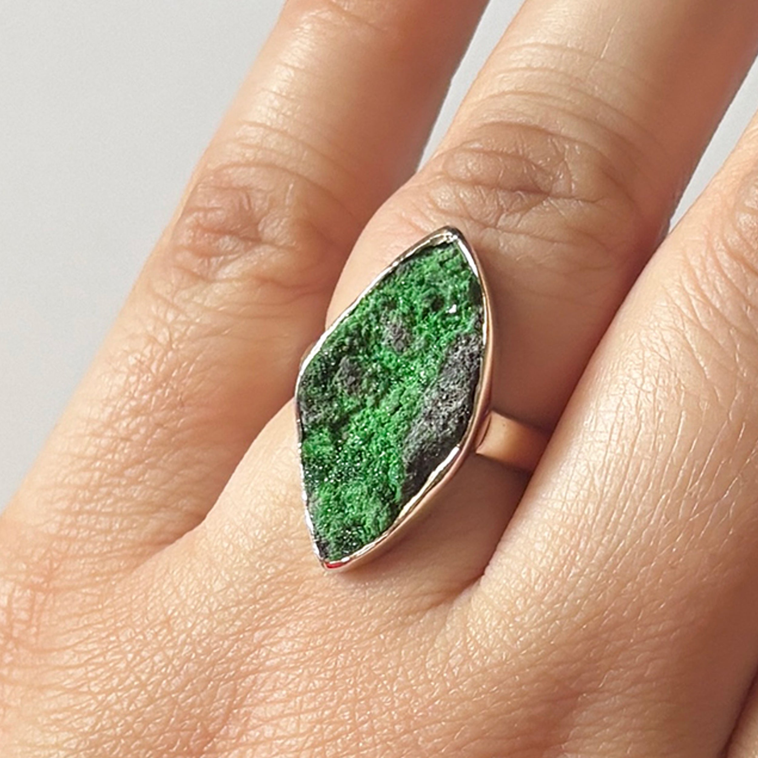 Uvarovite Ring-(UVR-2-179)