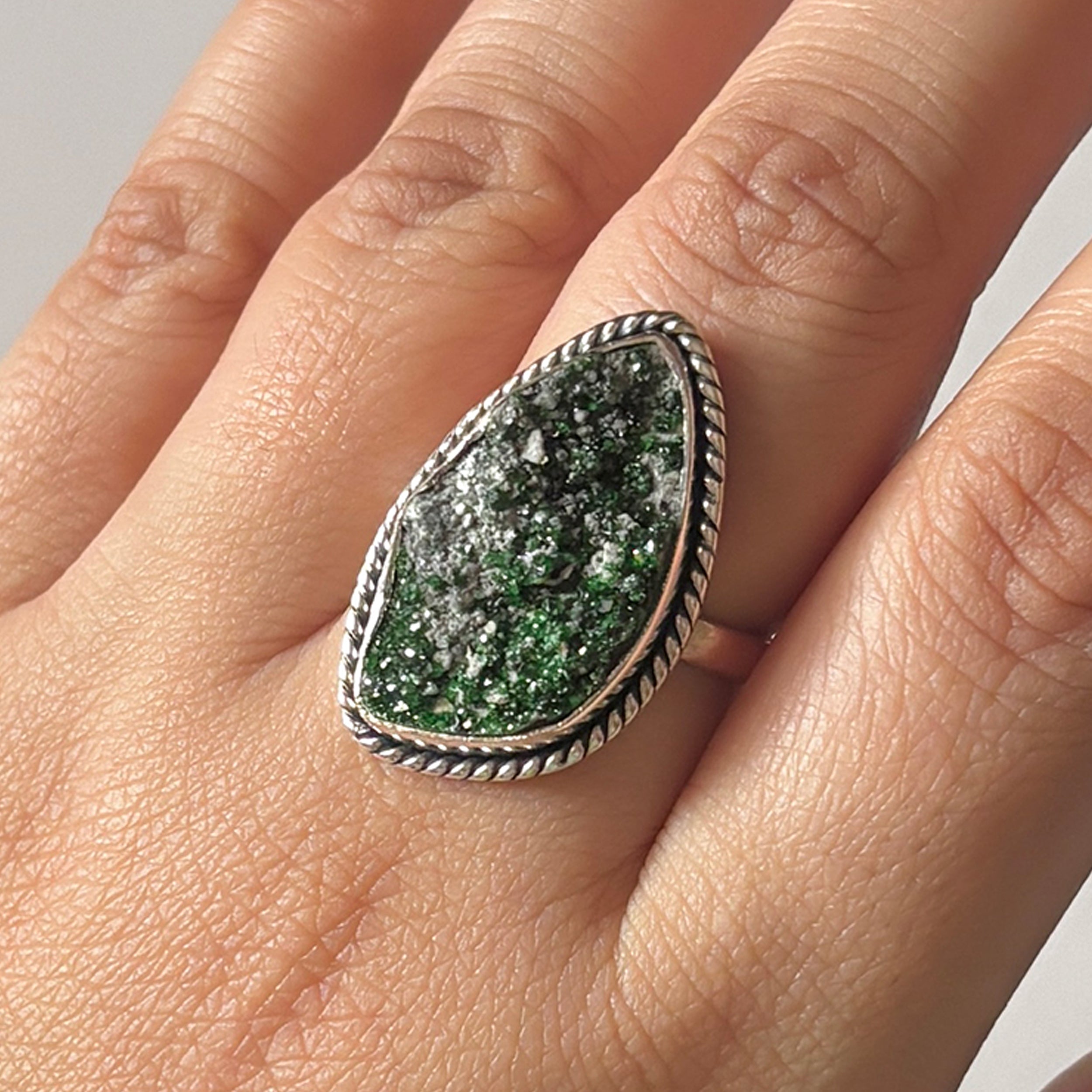 Uvarovite Ring-(UVR-2-27)