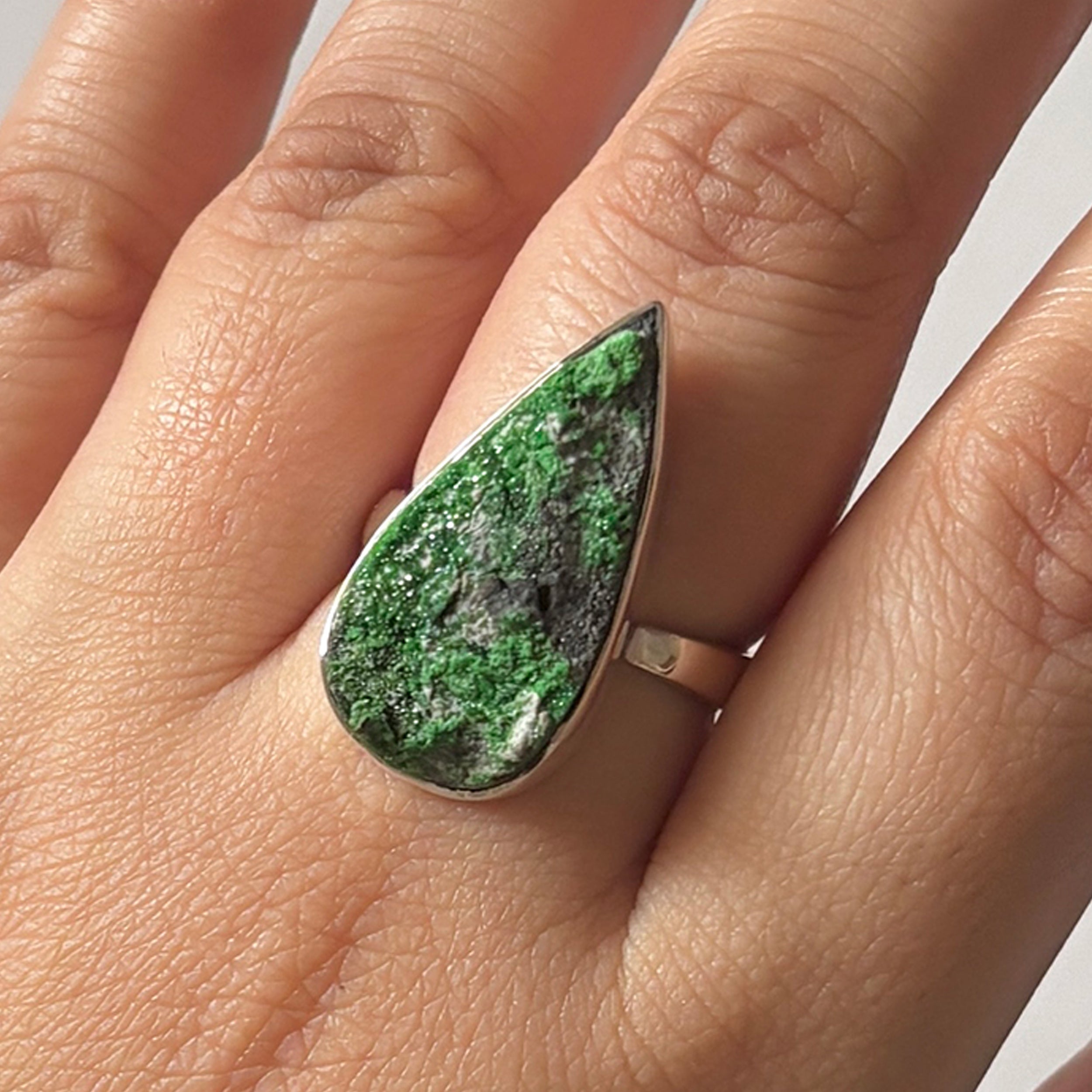 Uvarovite Ring-(UVR-2-30)